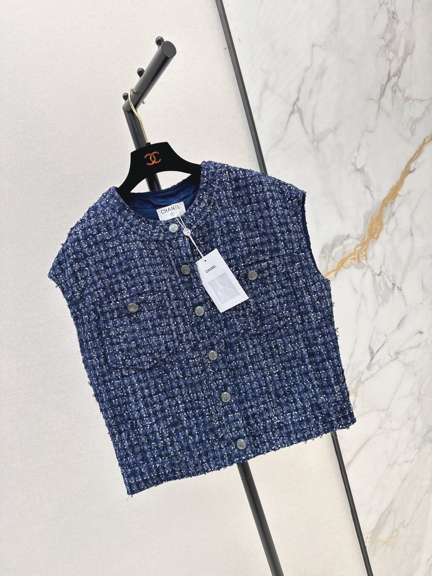 chan 25ss woven vest