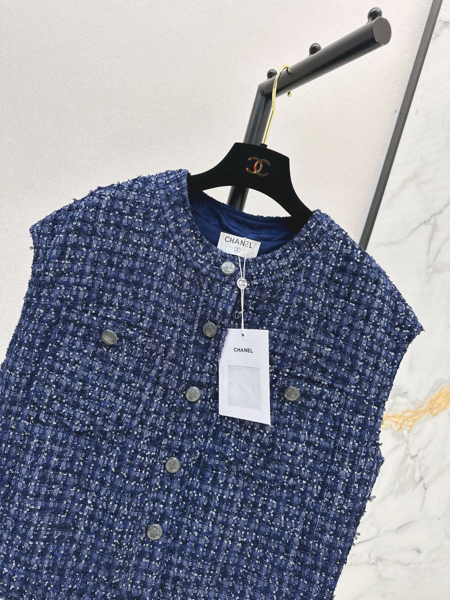 chan 25ss woven vest
