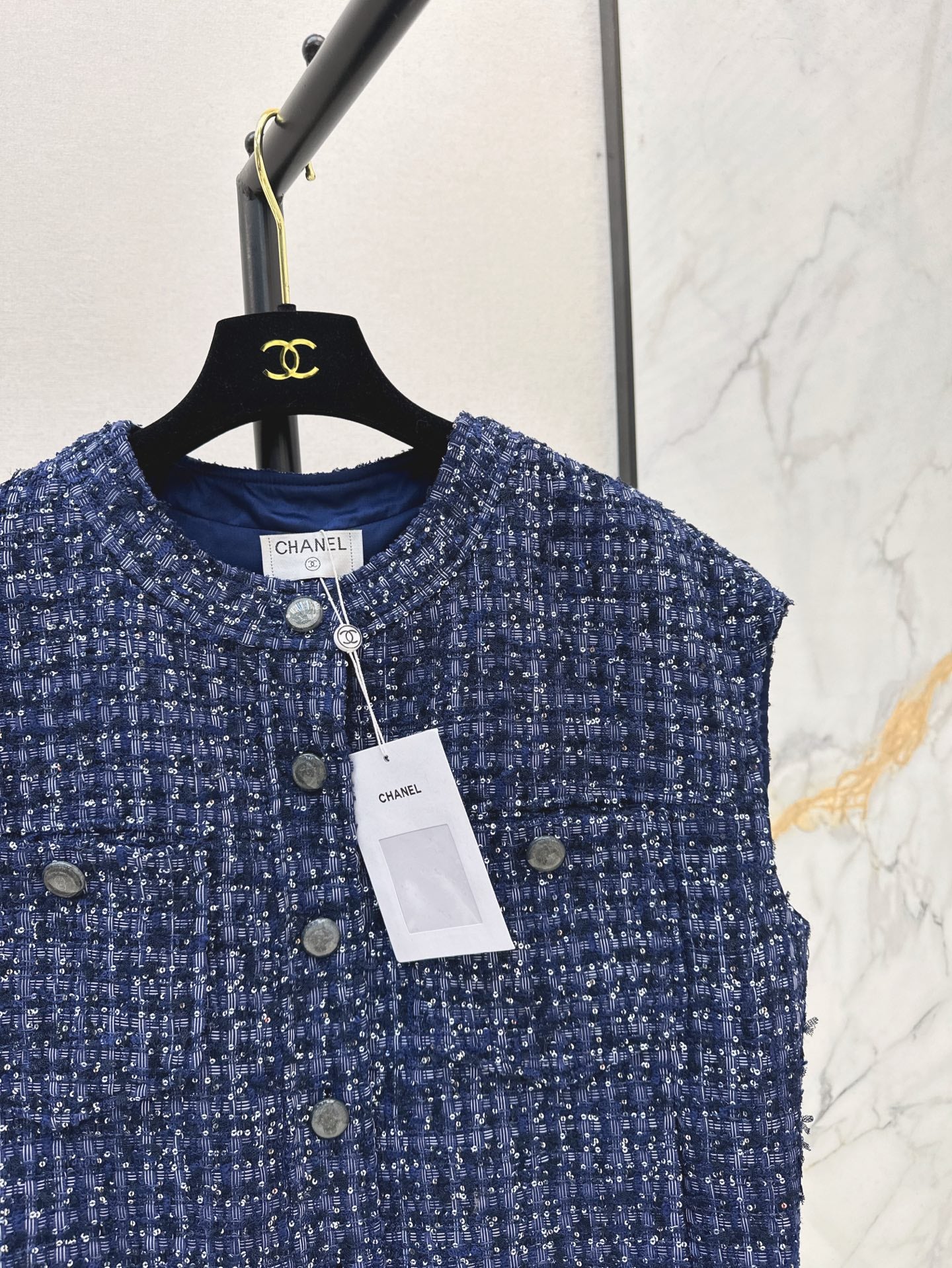 chan 25ss woven vest
