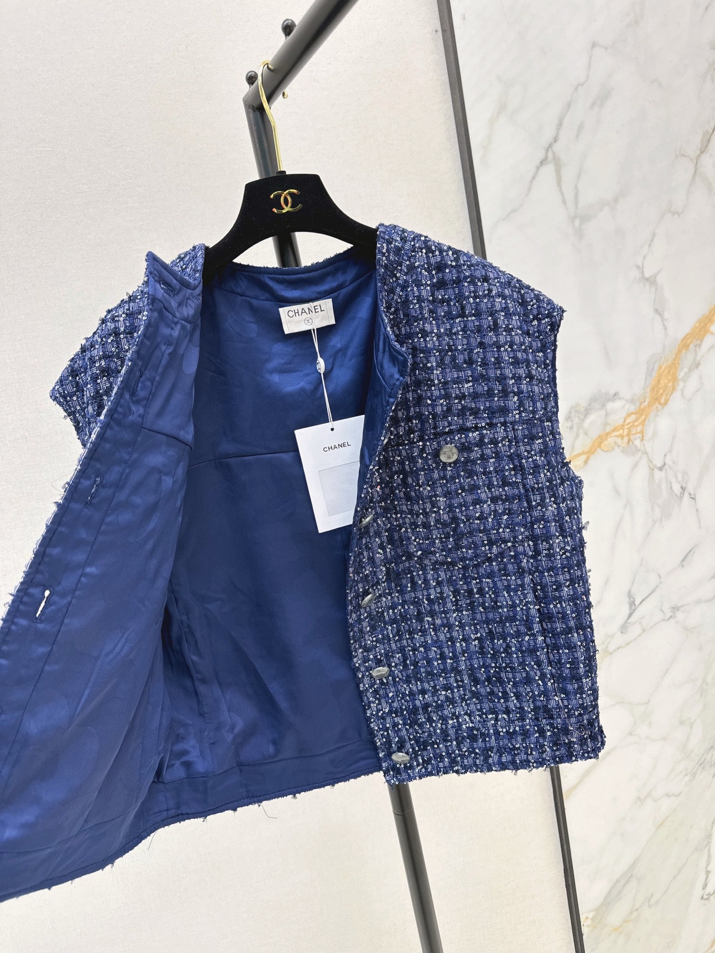 chan 25ss woven vest