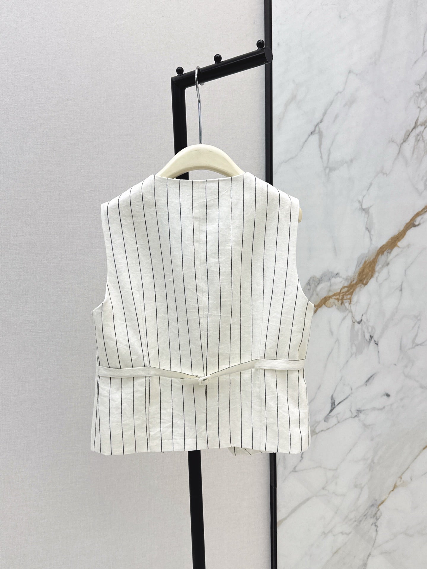 Loro pi 25ss linen vest