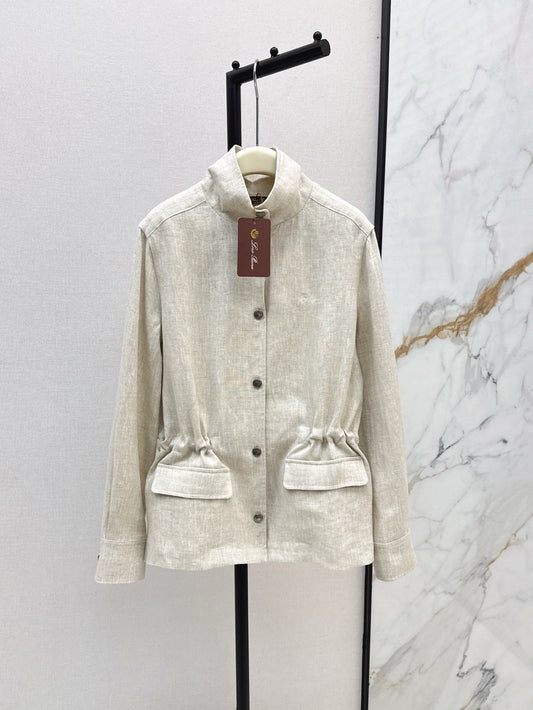 Lo 25ss linen jacket