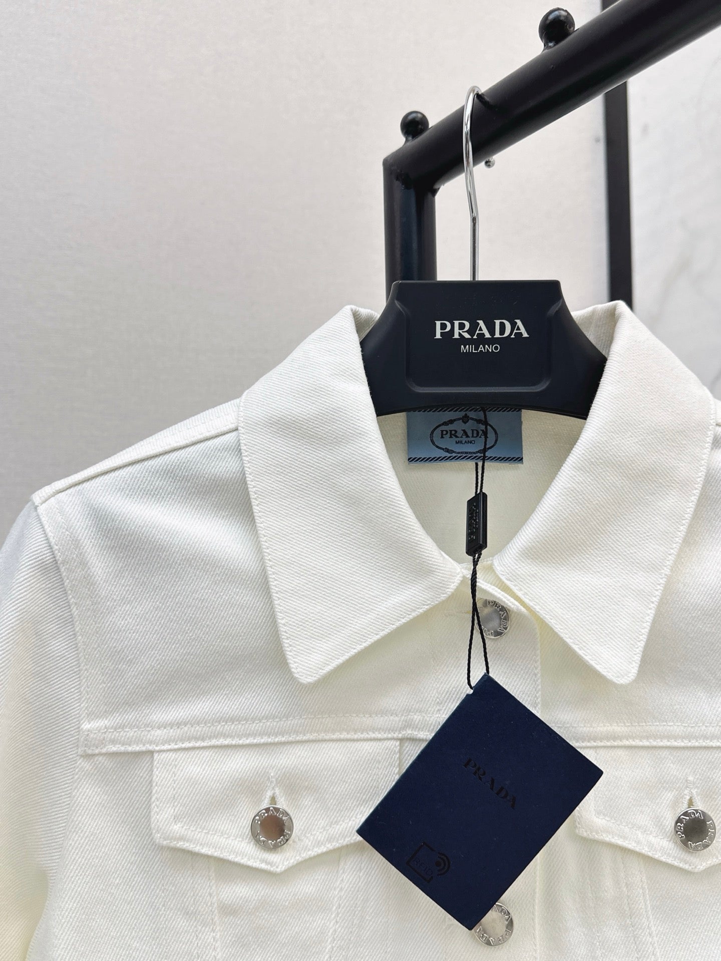 PRA 25SS DENIM CROP JACKET