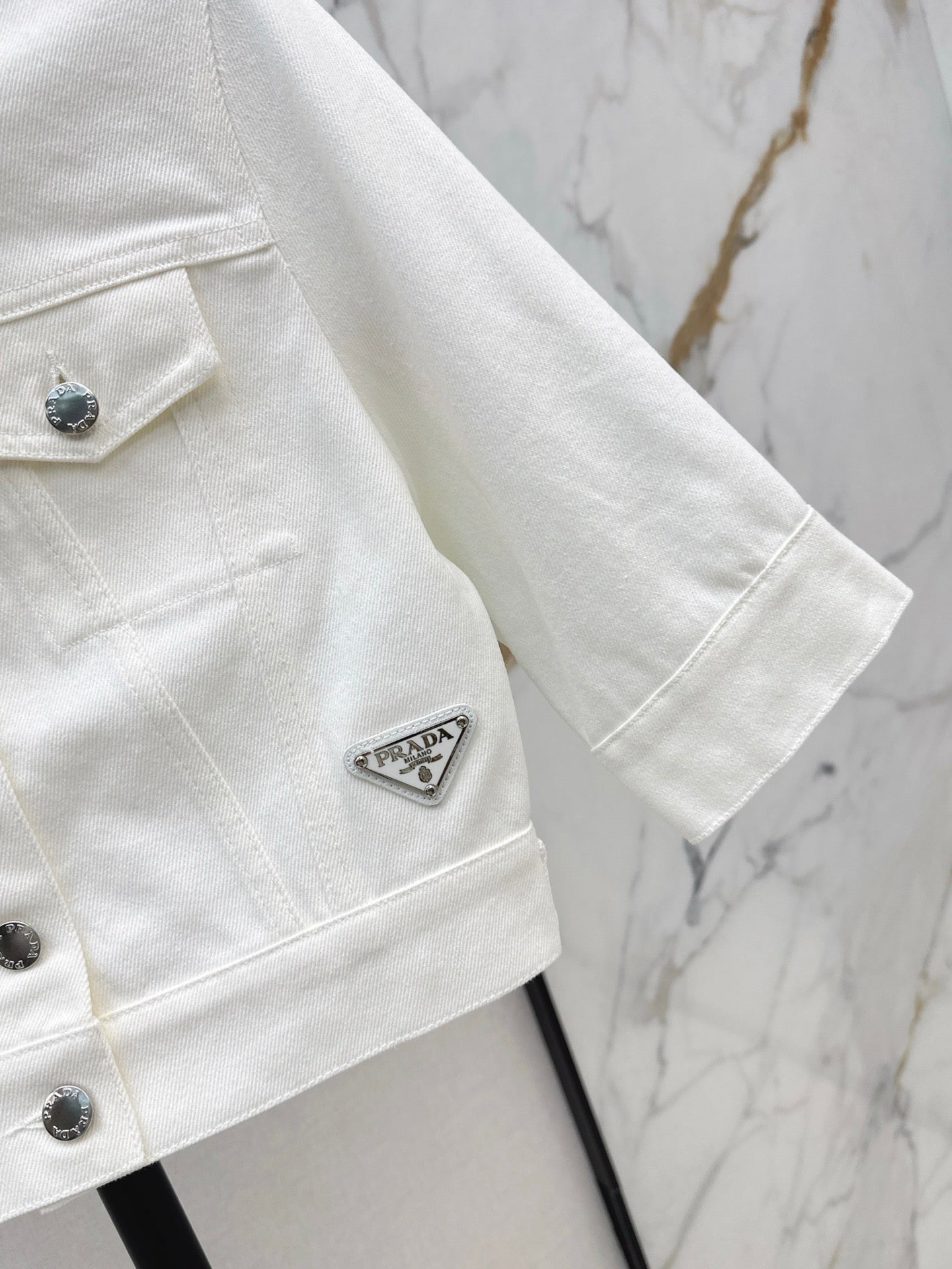 PRA 25SS DENIM CROP JACKET