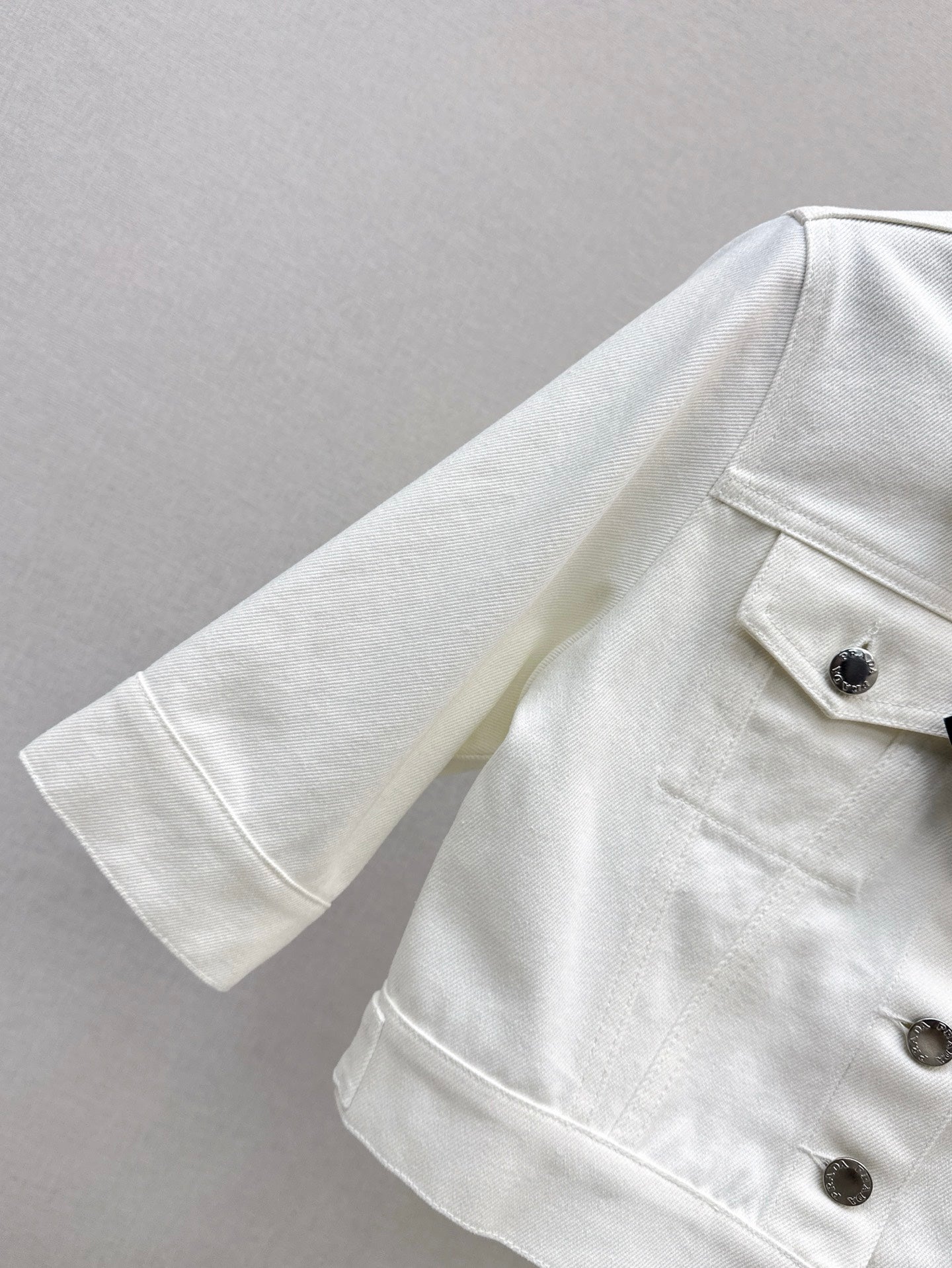 PRA 25SS DENIM CROP JACKET