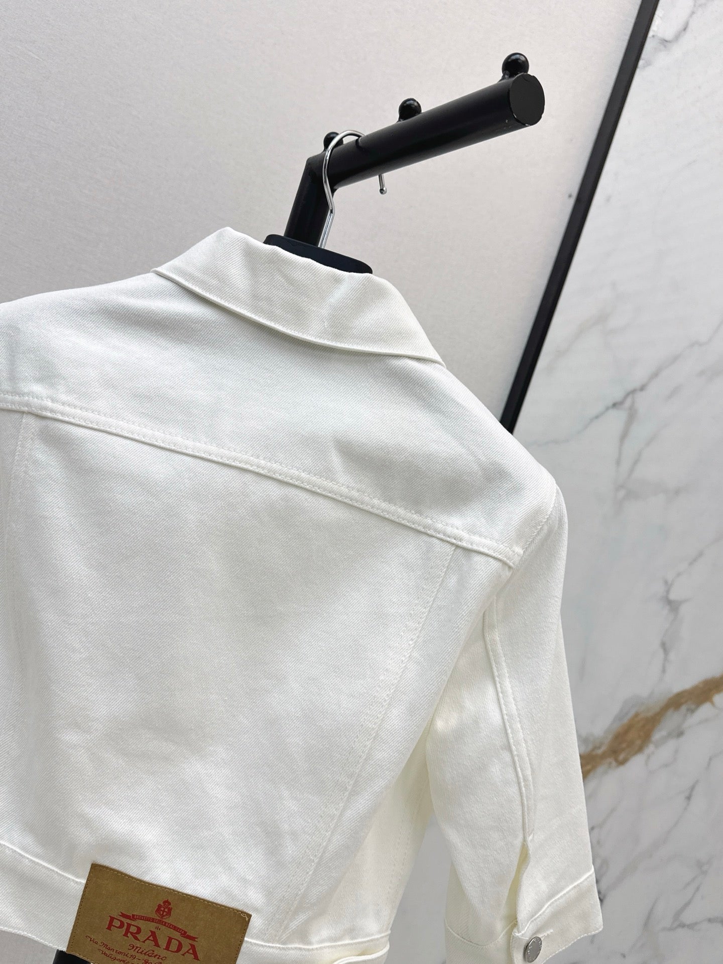 PRA 25SS DENIM CROP JACKET
