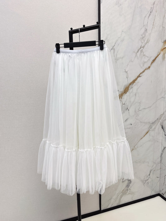 D 25SS ruffle skirt