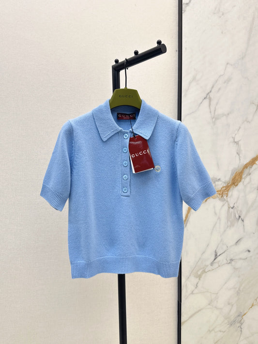 G 25ss knit polo shirt