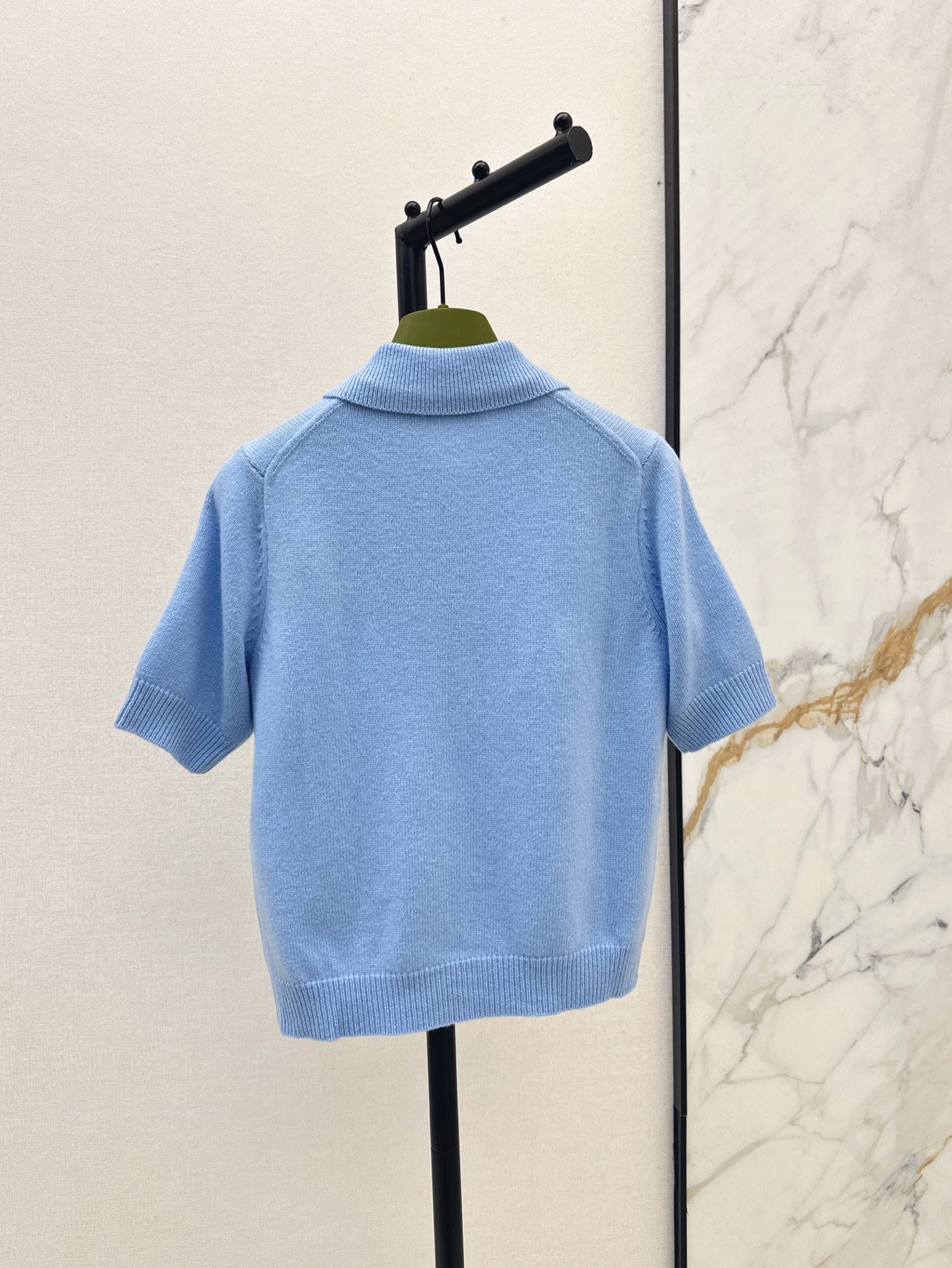Guc 25ss knit polo shirt
