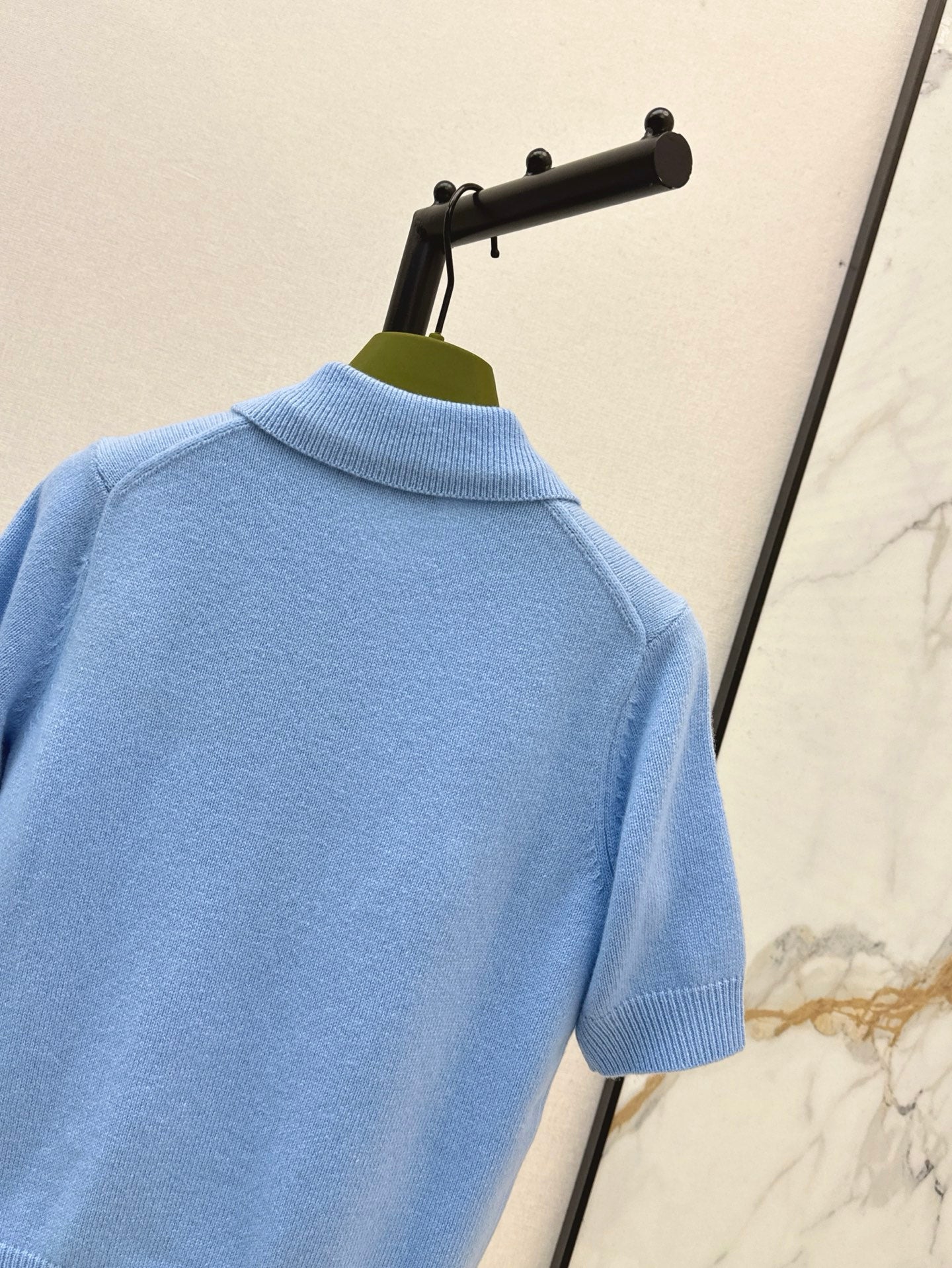 Guc 25ss knit polo shirt