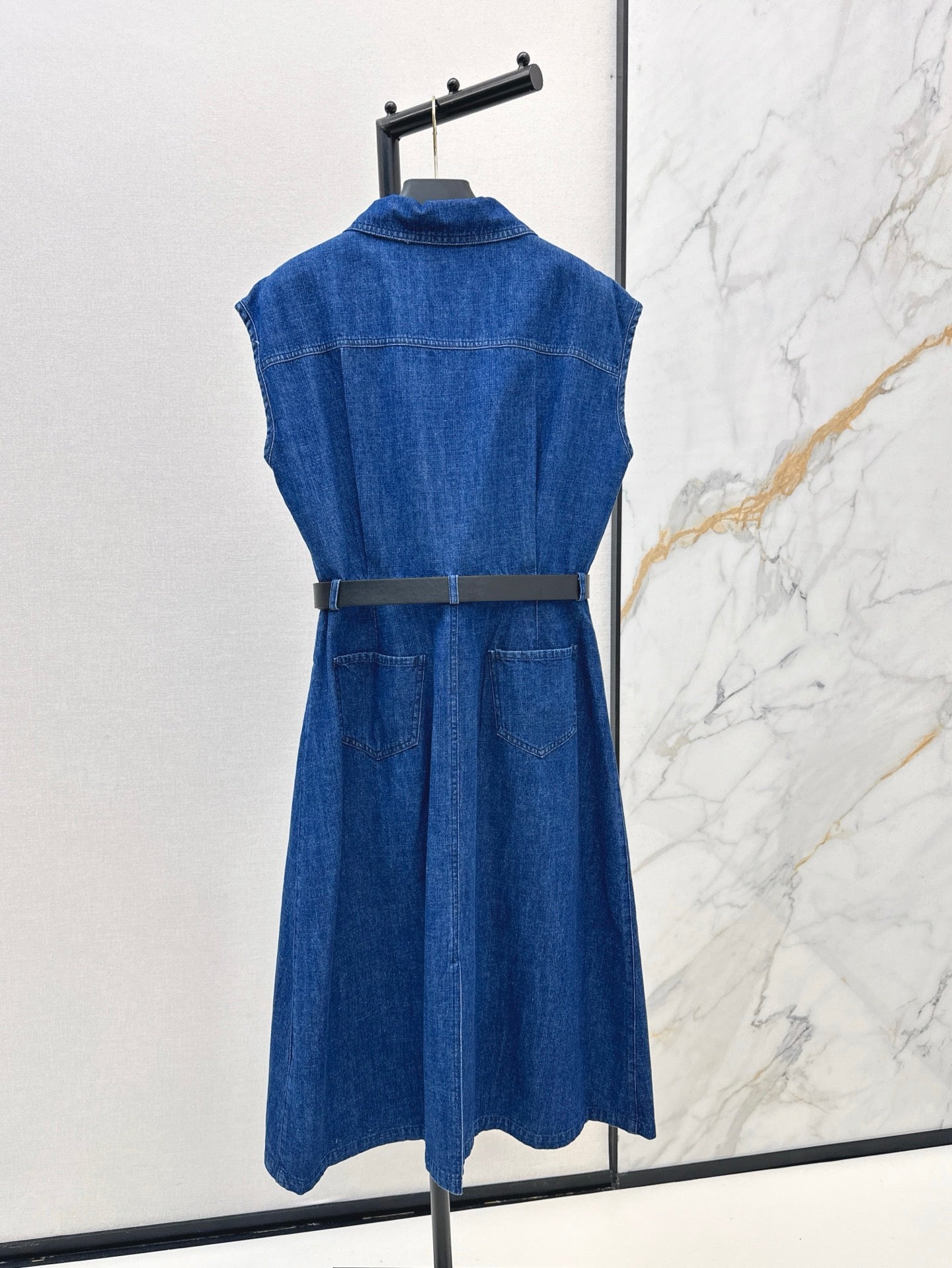 Valenti 25ss denim shirt dress