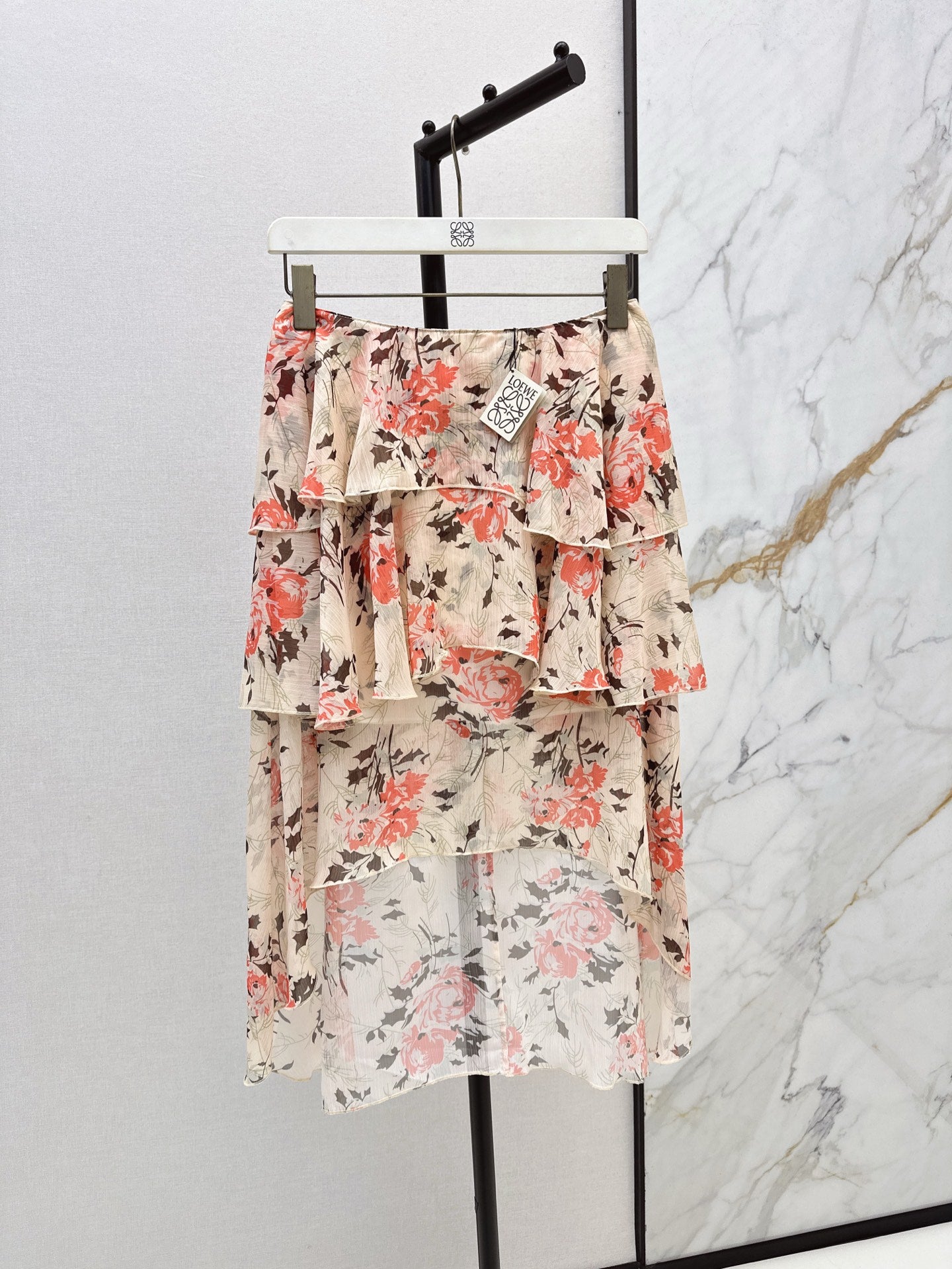Loew 25ss printed skirt