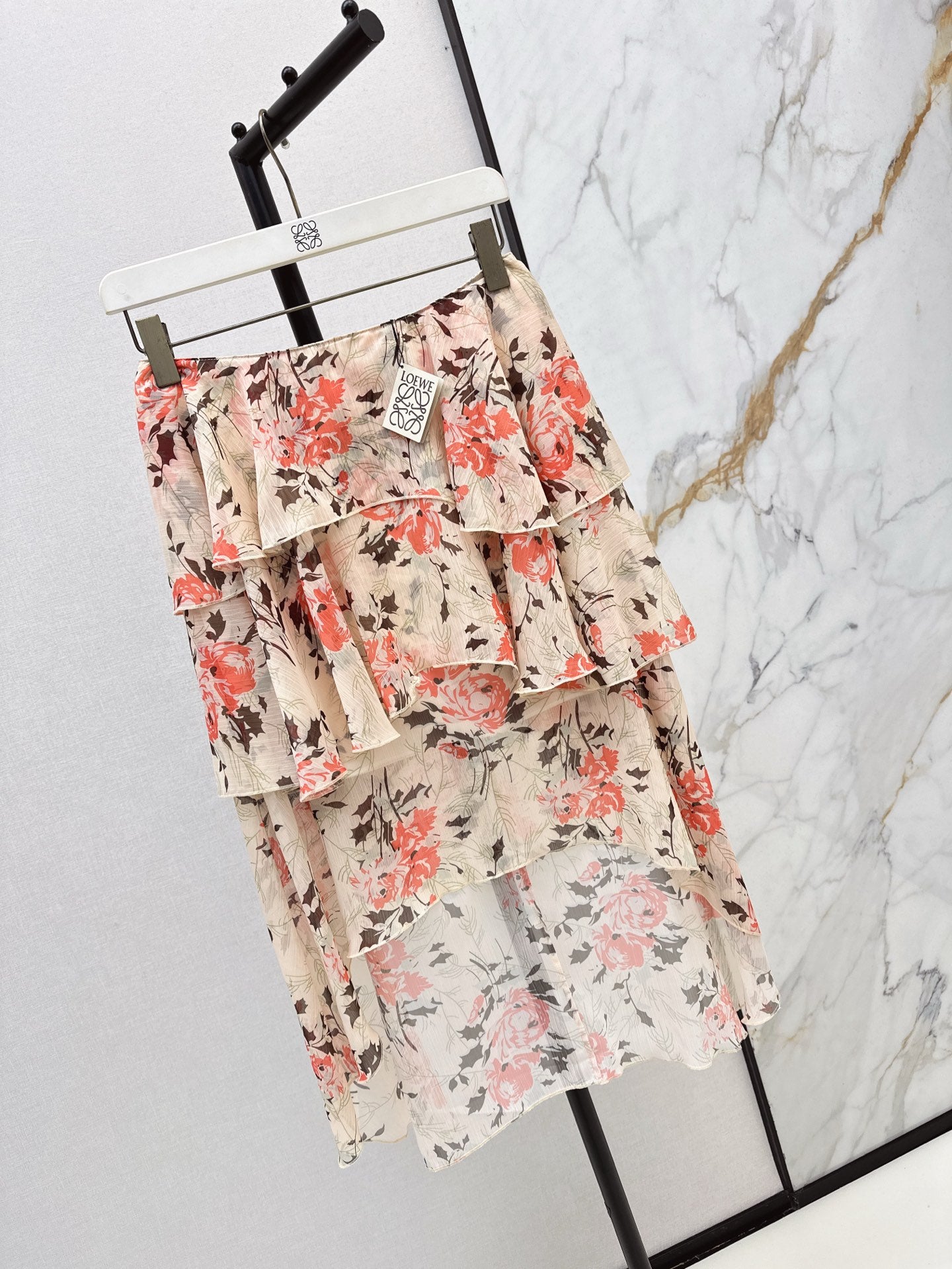 Loew 25ss printed skirt