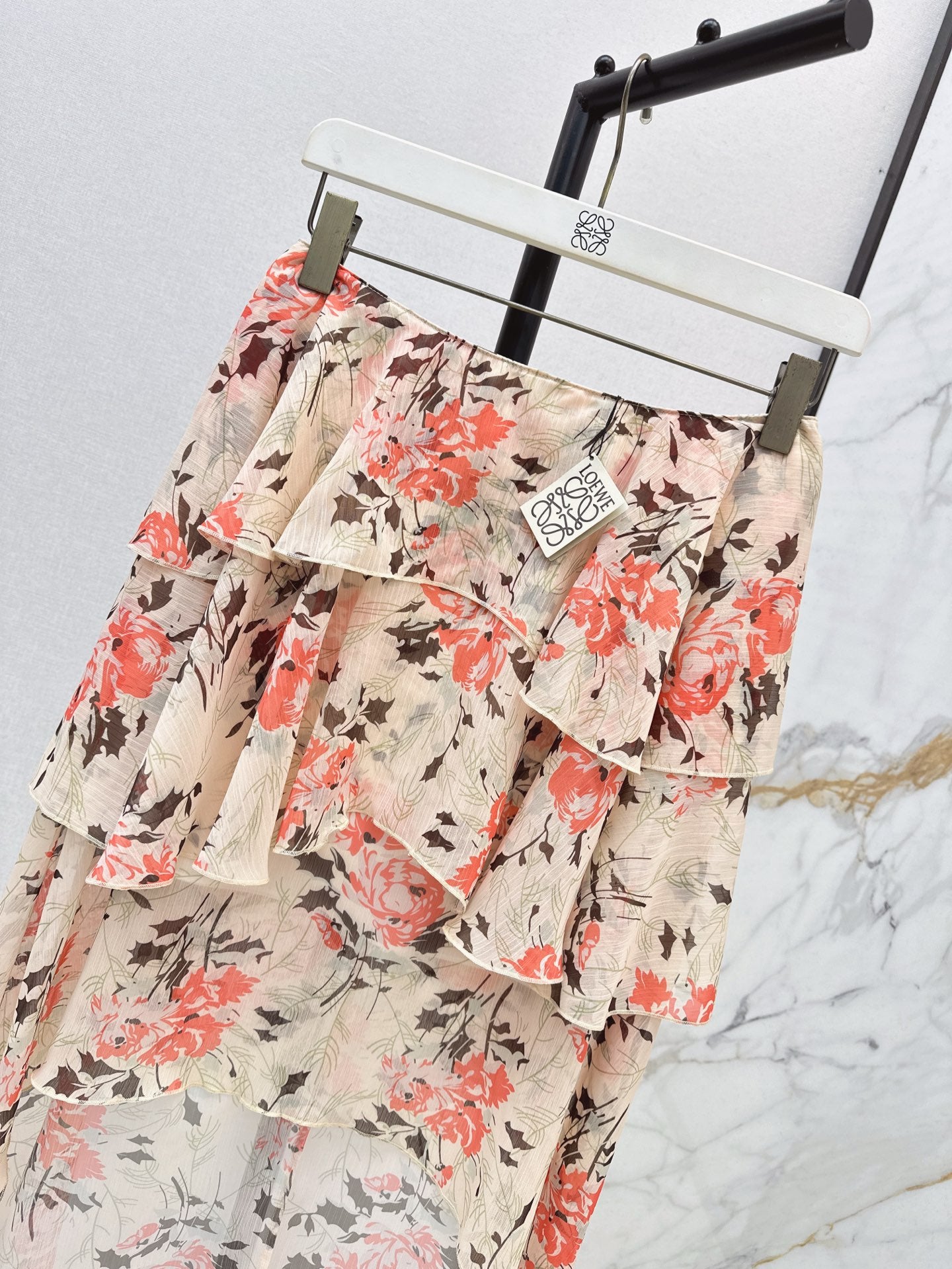Loew 25ss printed skirt