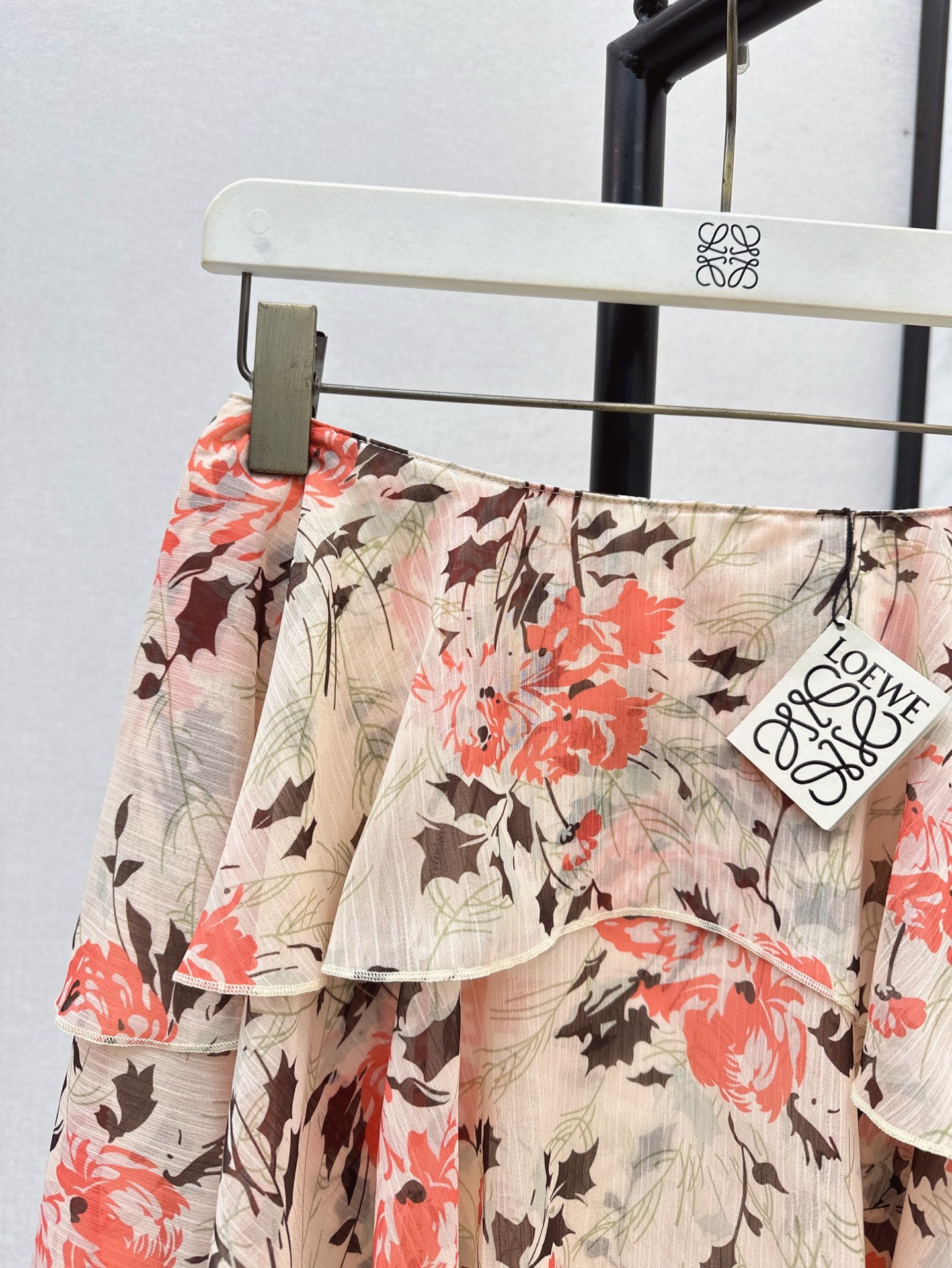 Loew 25ss printed skirt
