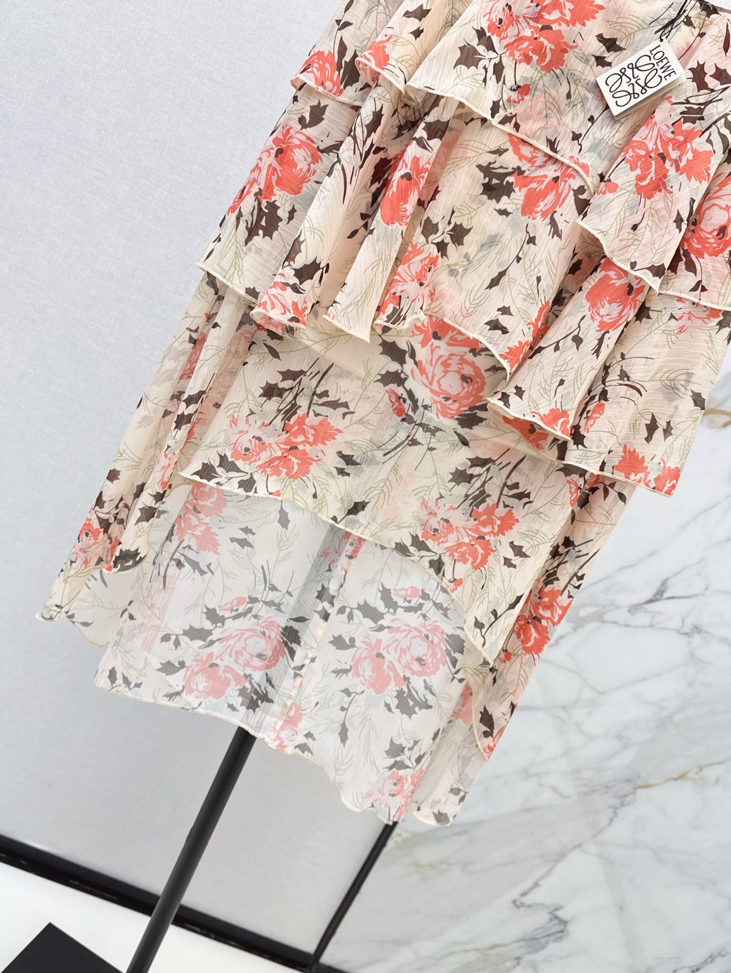 Loew 25ss printed skirt