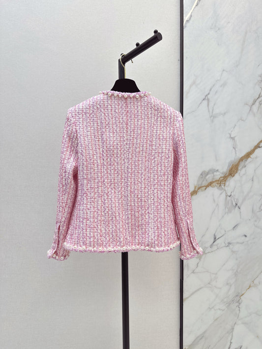 Ch 25ss pearl woven jacket