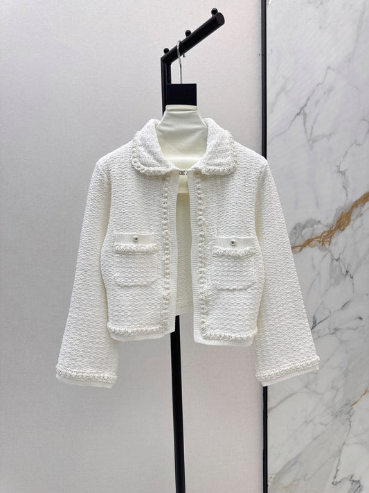 ch 25ss knit jacket