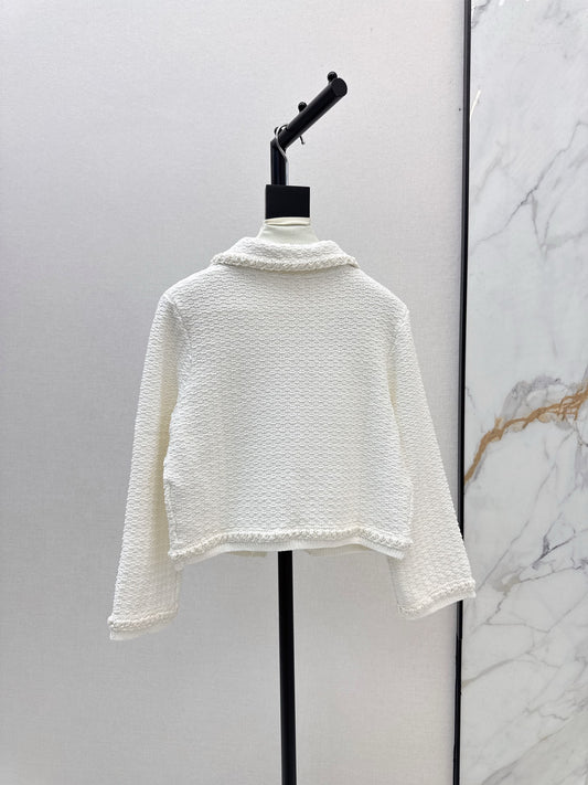 ch 25ss knit jacket