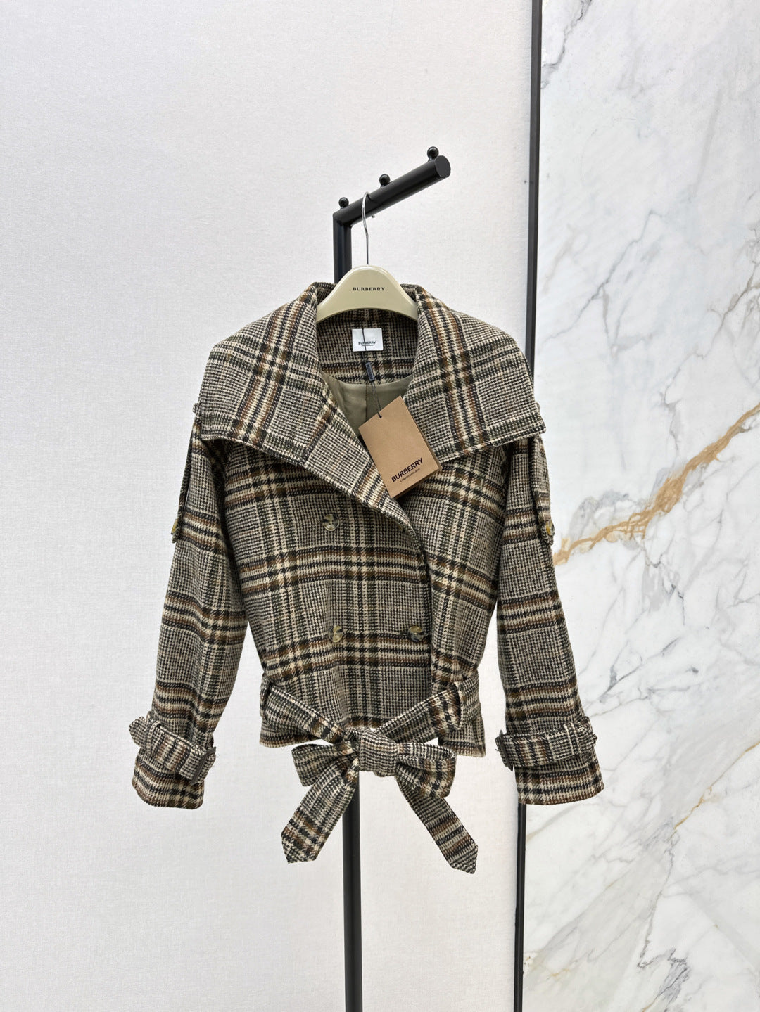 BU 24fw wool trench coat