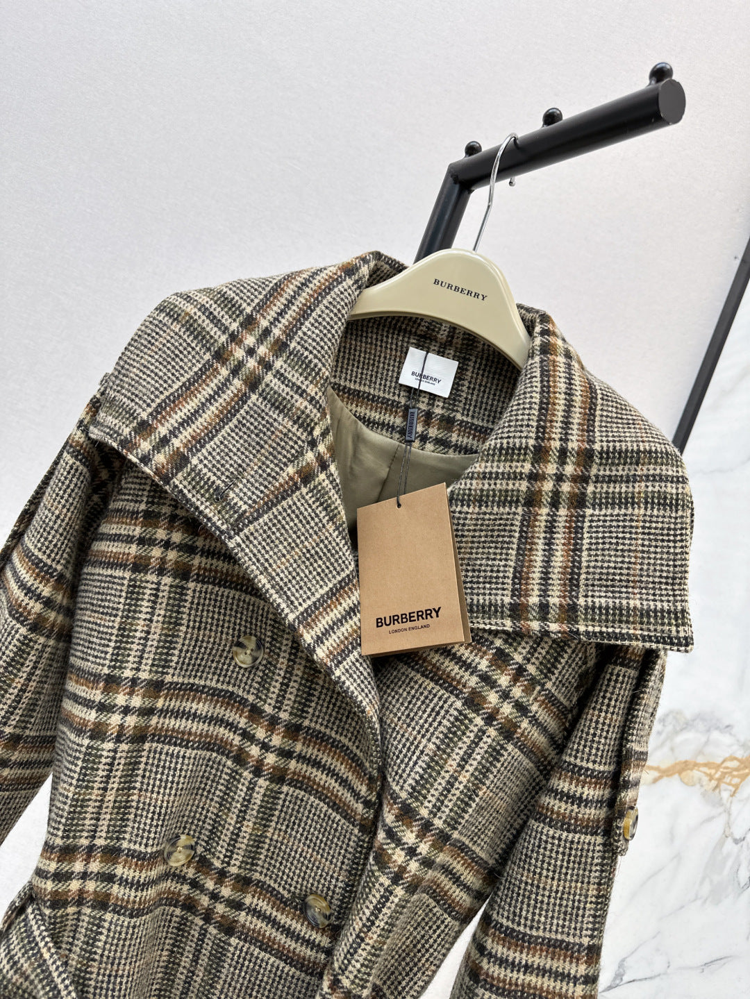 BU 24fw wool trench coat