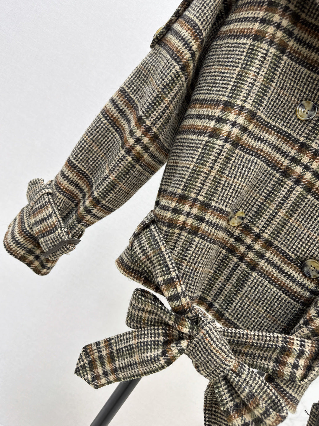 BU 24fw wool trench coat
