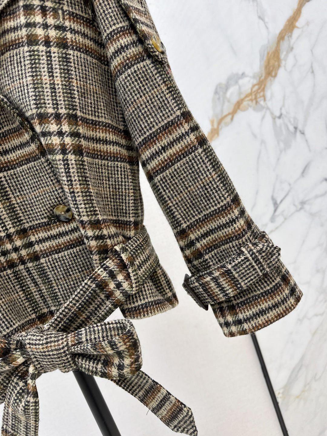 BU 24fw wool trench coat