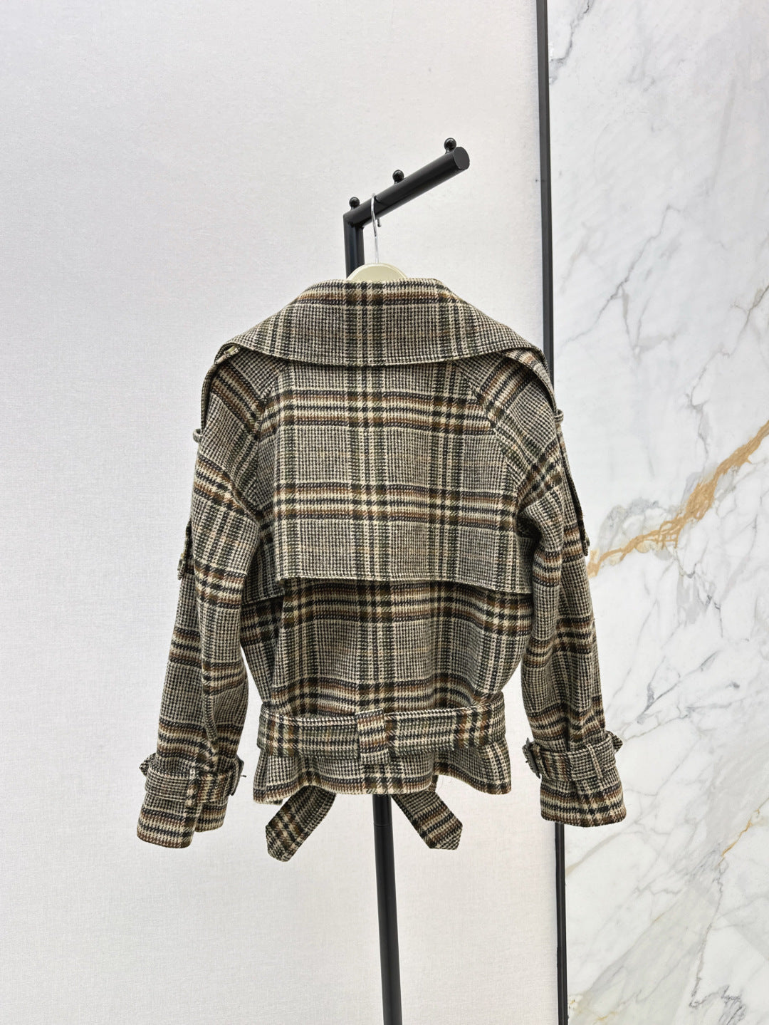 BU 24fw wool trench coat