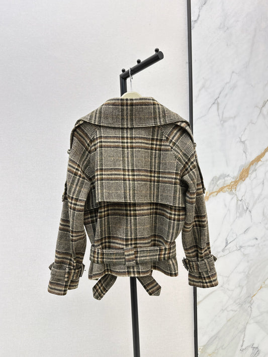 BU 24fw wool trench coat