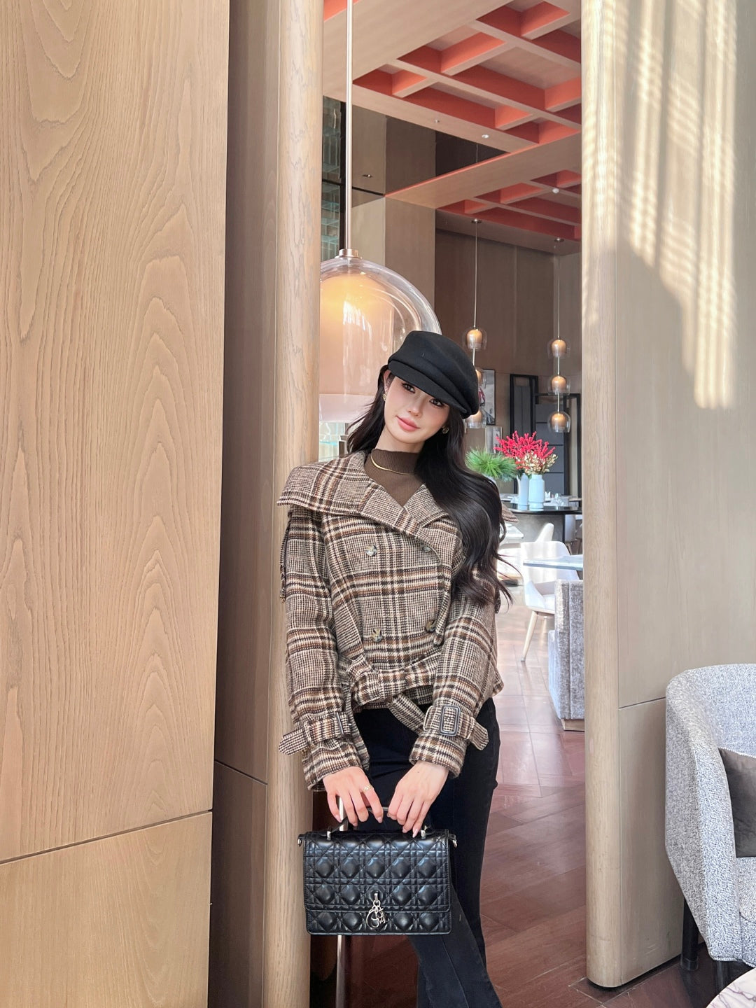BU 24fw wool trench coat