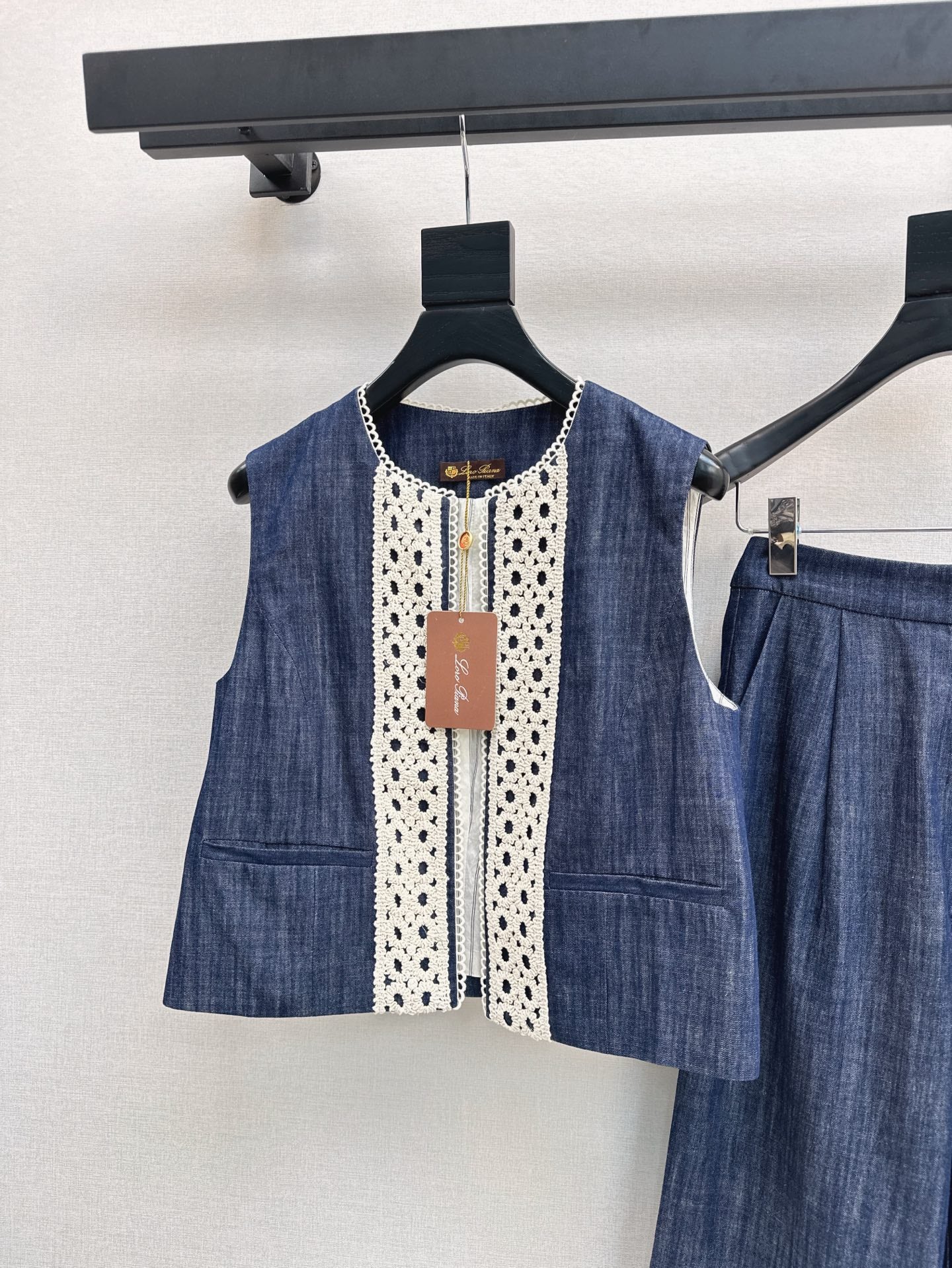 Loro pi 25ss linen woven set