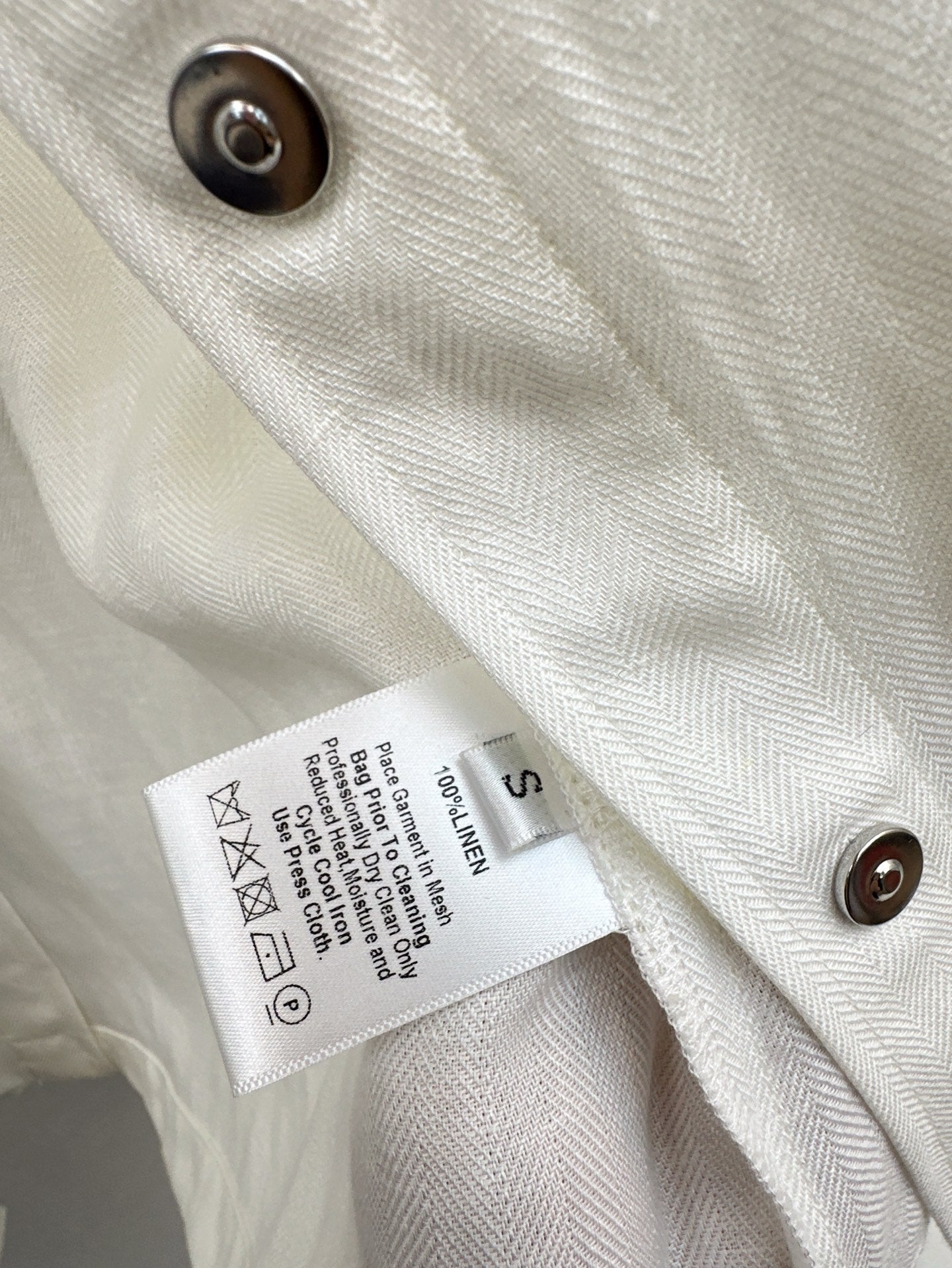 Loro pi 25ss linen embroidered set
