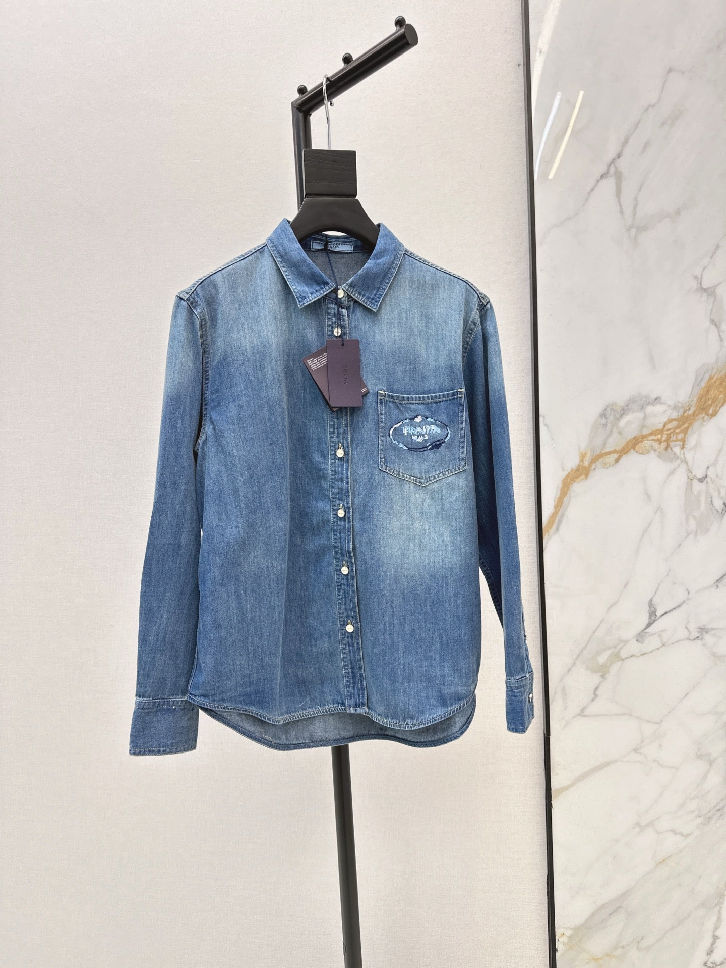 Pra 25ss denim shirt