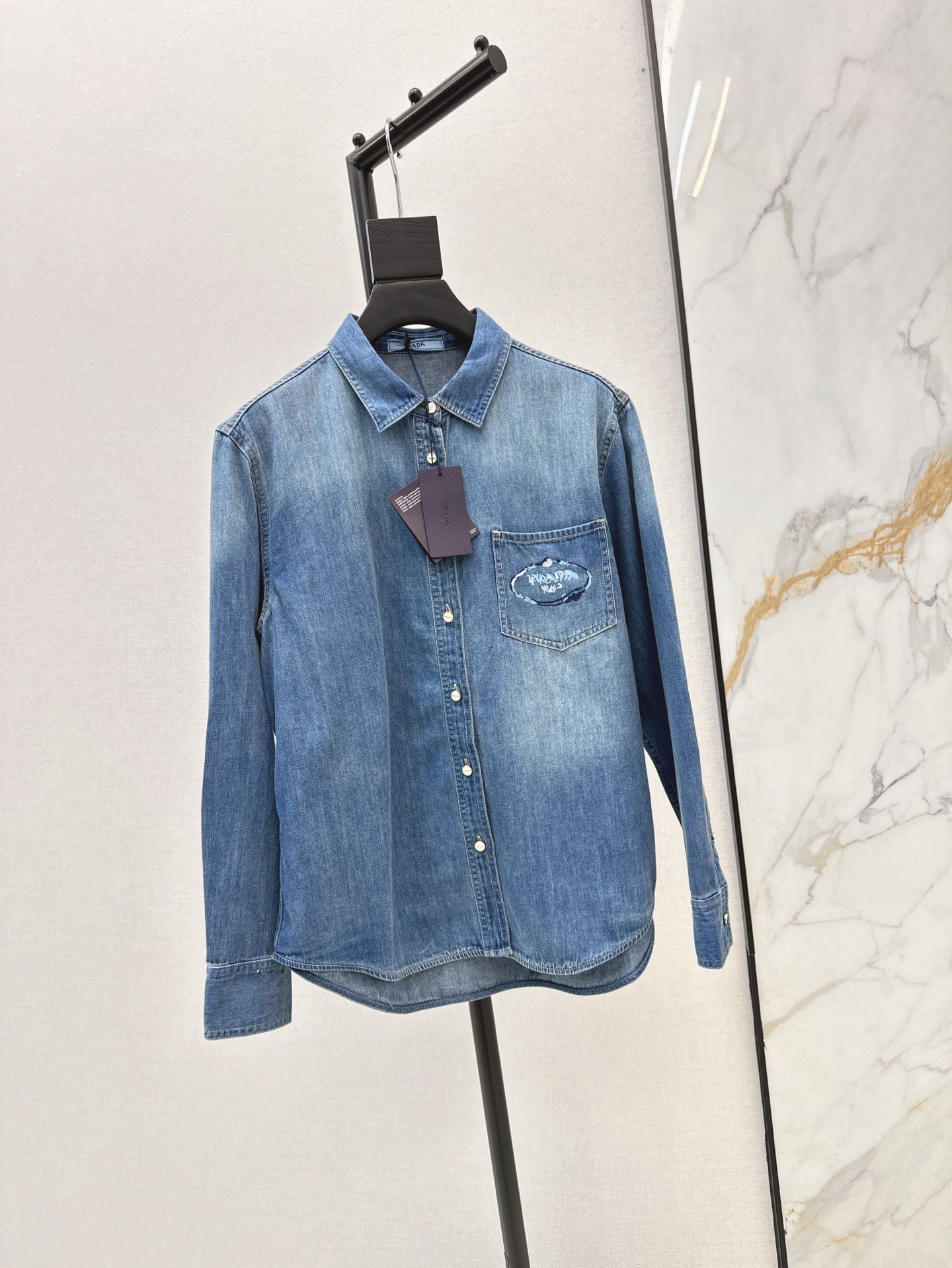 Pra 25ss denim shirt