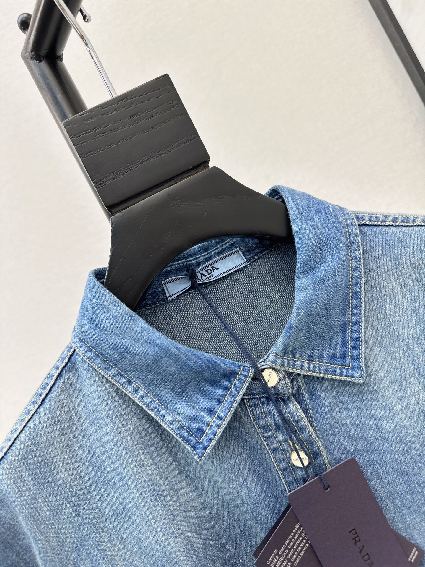 Pra 25ss denim shirt