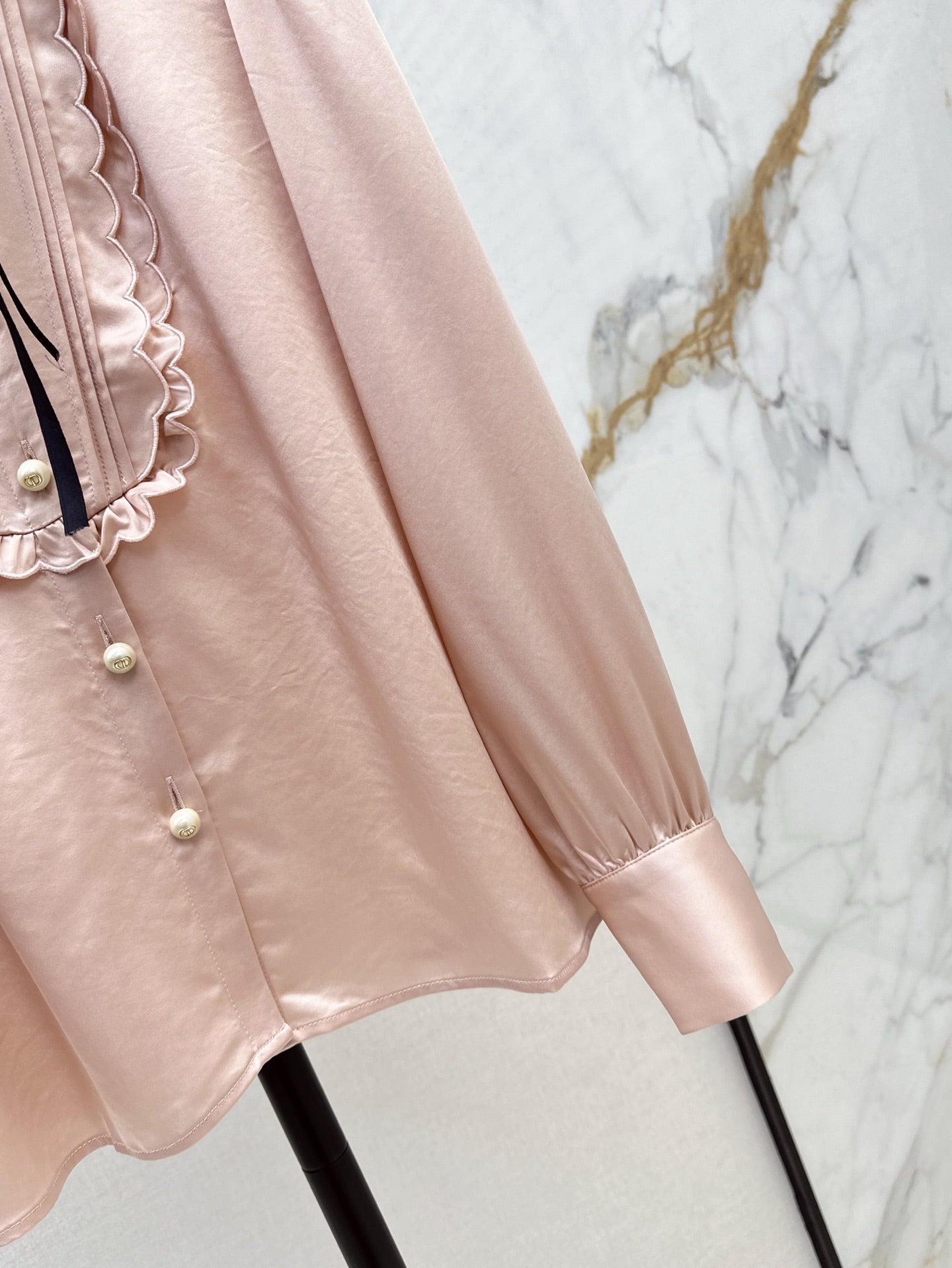 D 25ss ruffle shirt