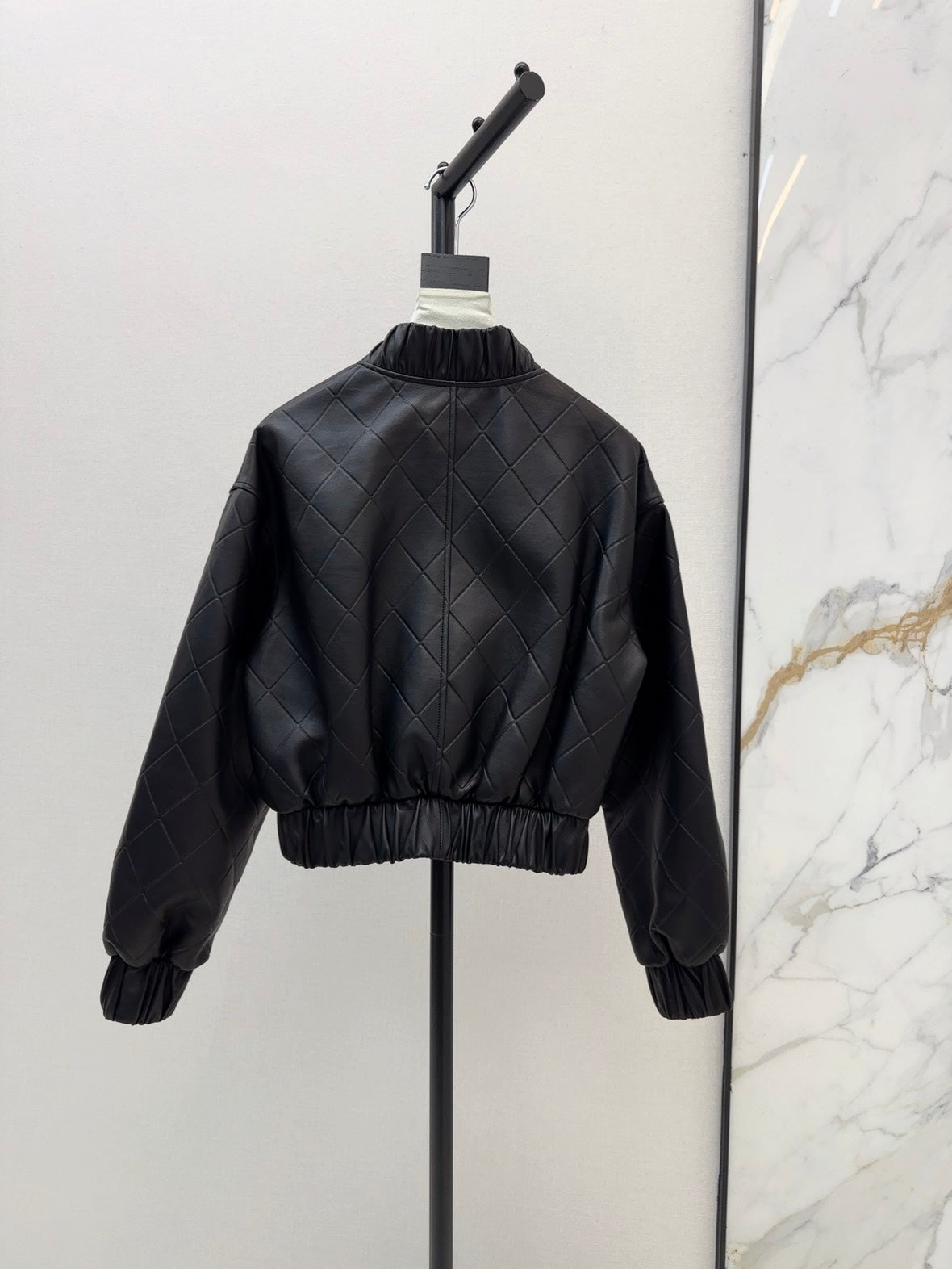 chan 25ss genuine leather jacket