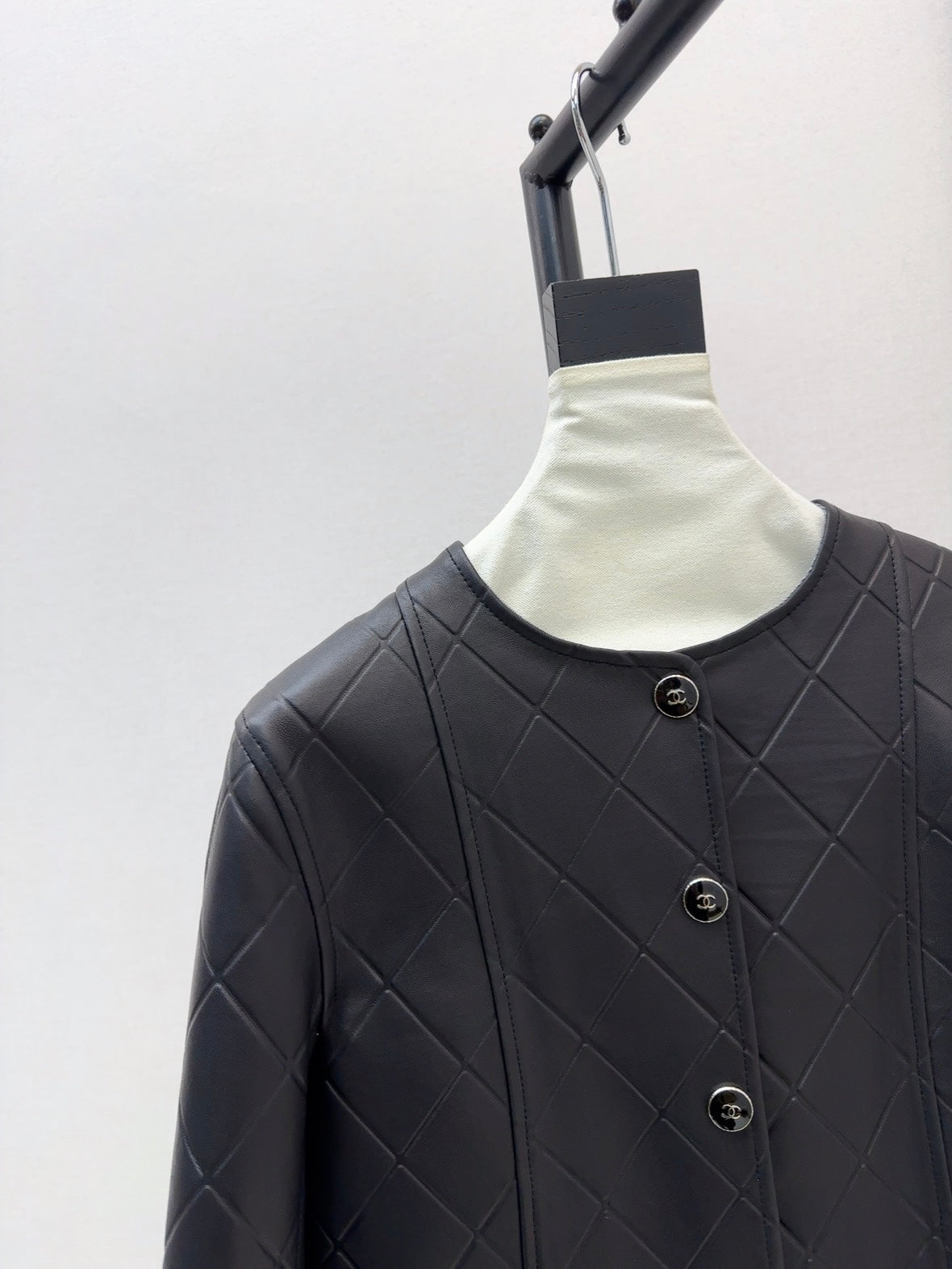 Chan 25ss genuine leather jacket