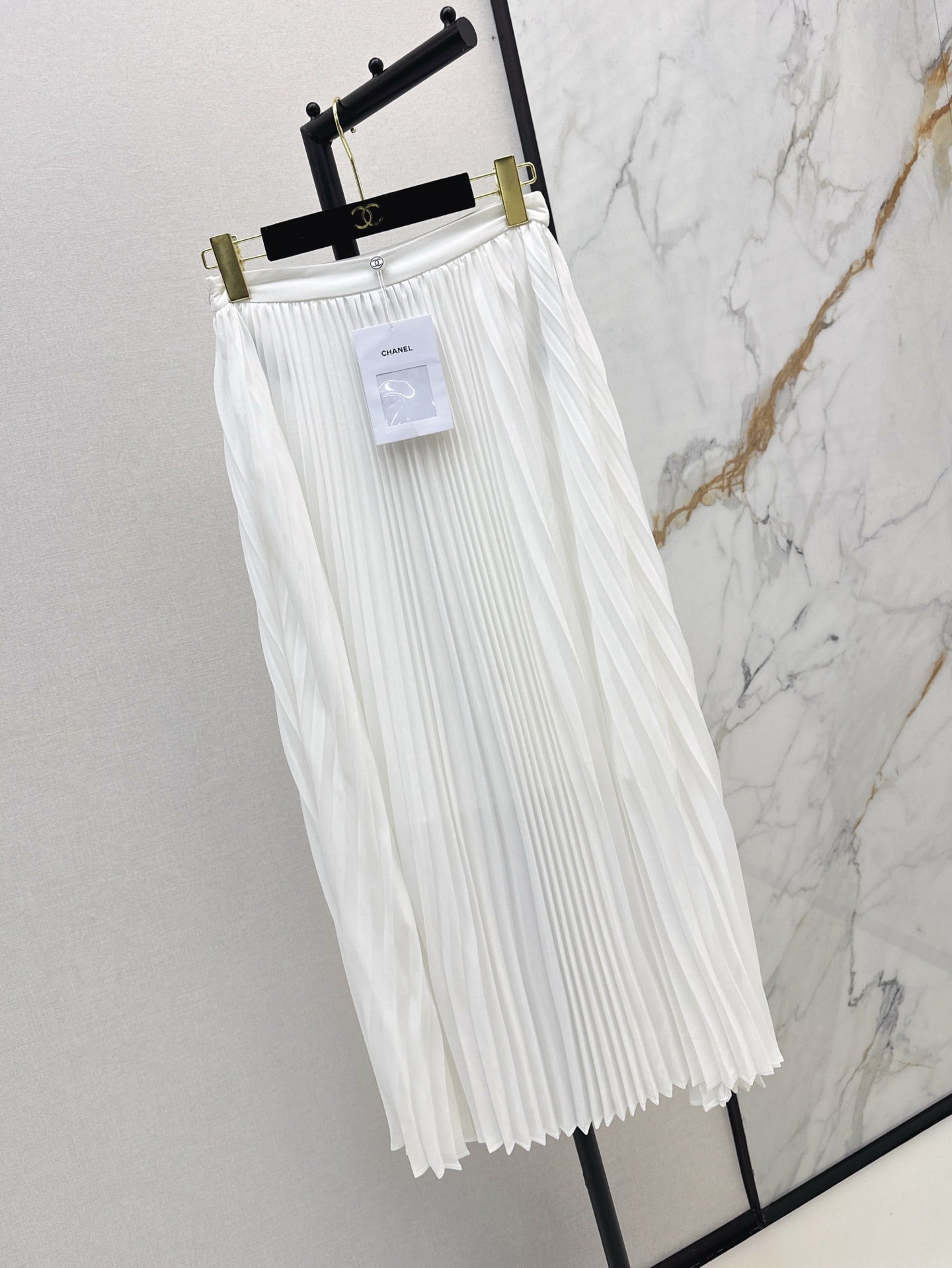 Chan 25ss pleated skirt