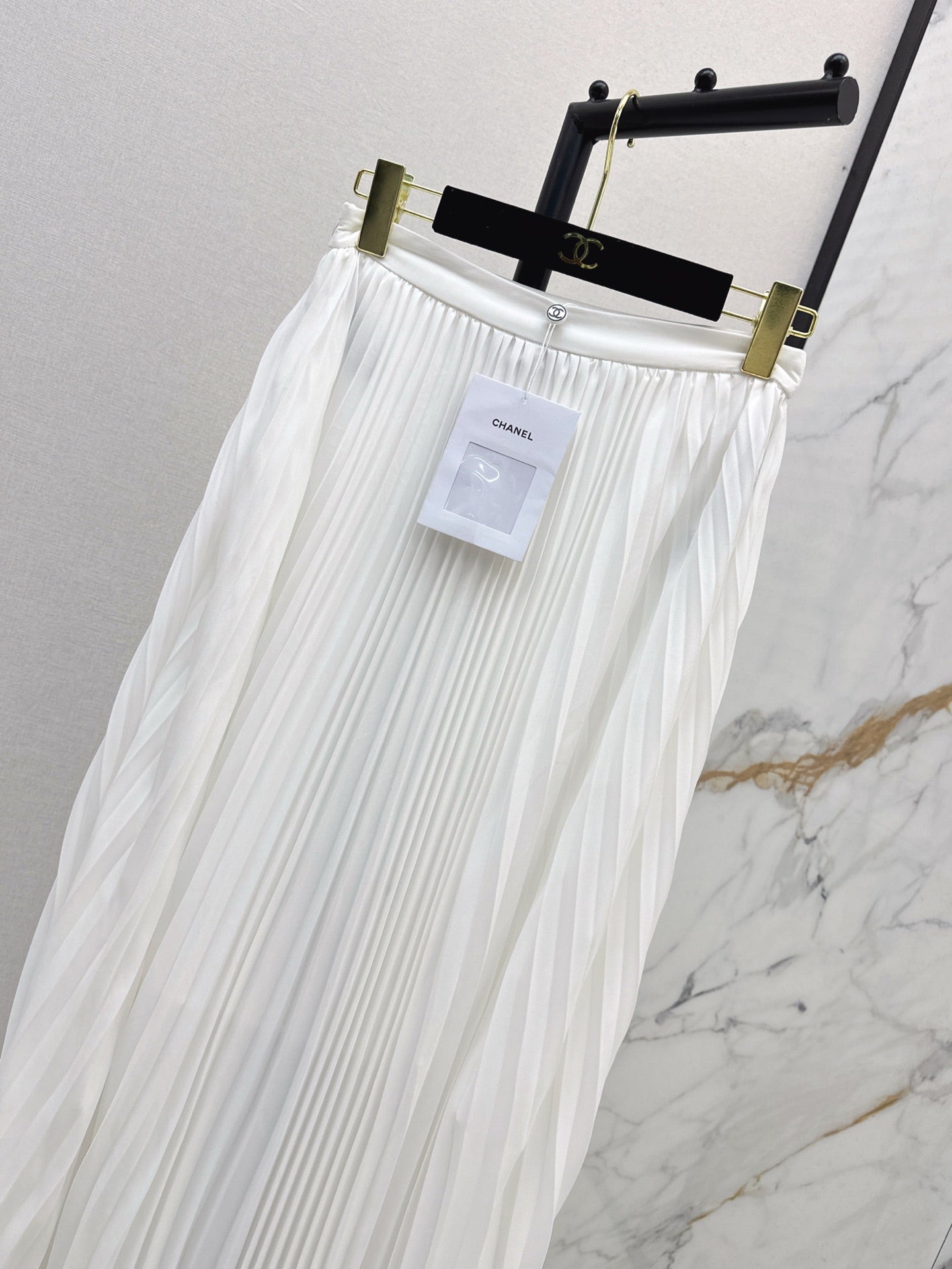 Chan 25ss pleated skirt