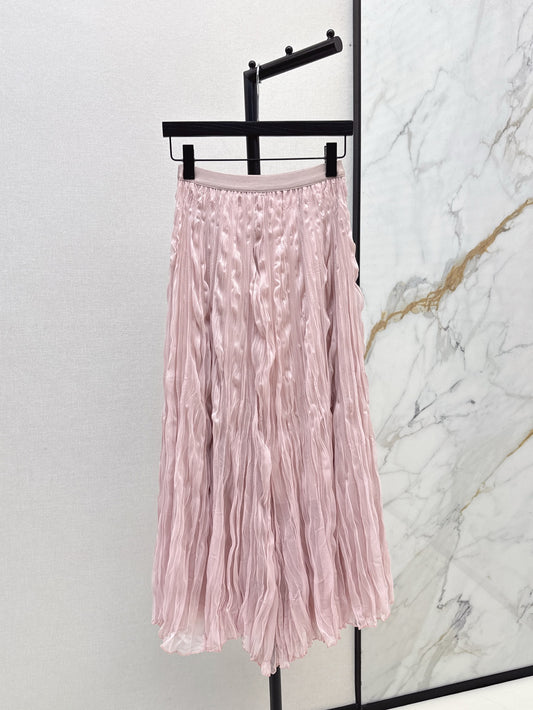 D 25ss pleated skirt