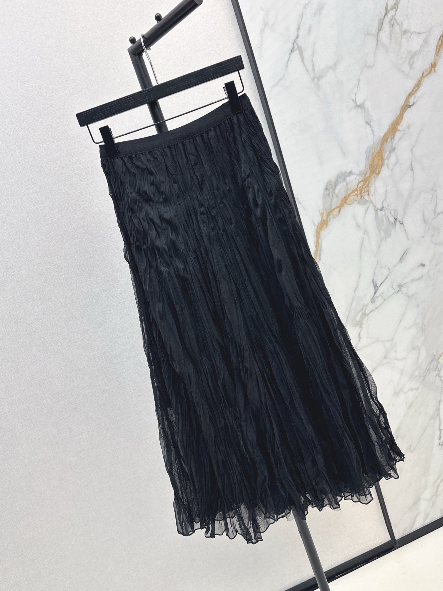 D 25ss pleated skirt