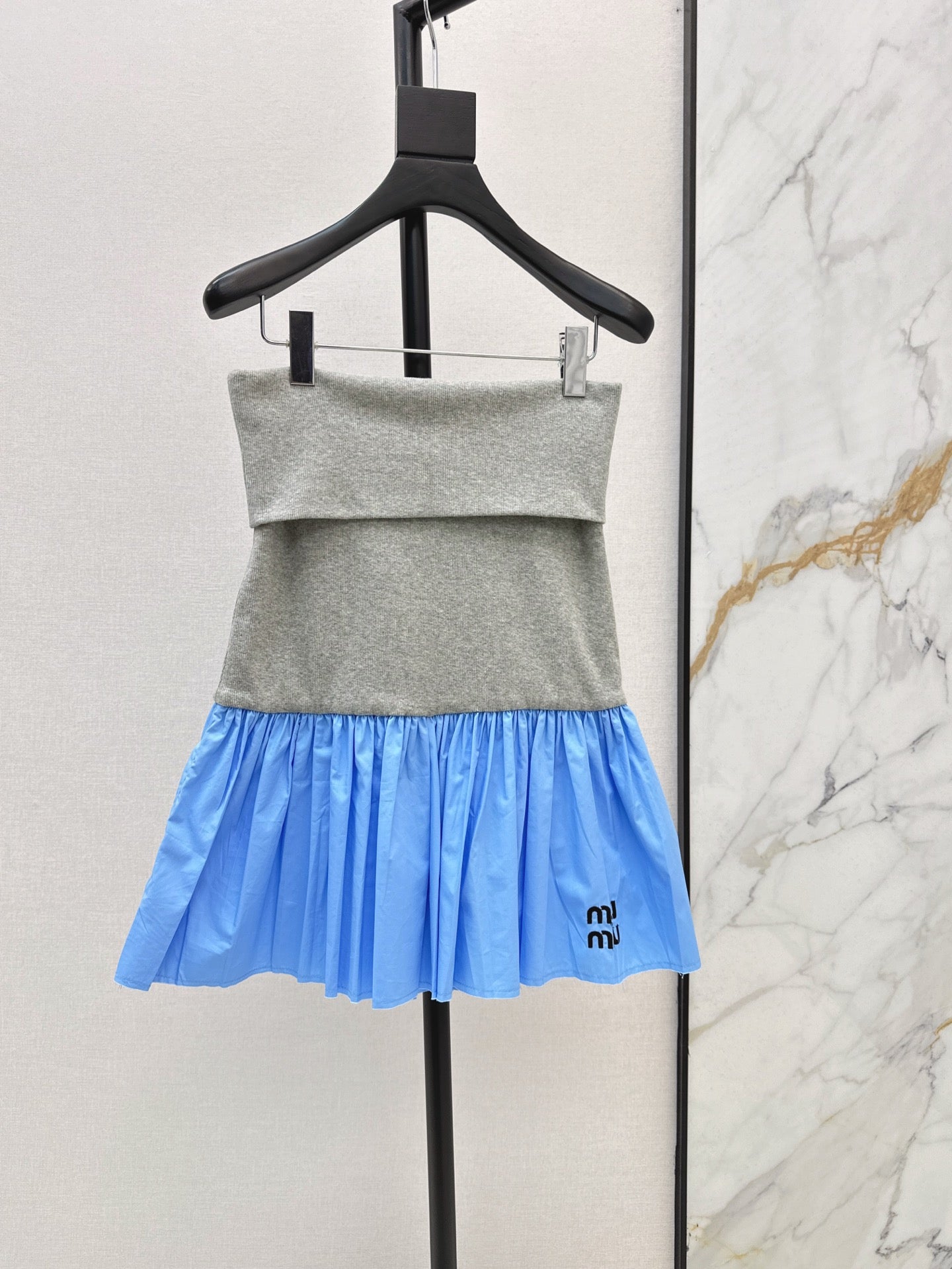 Miu 25ss tube top dress