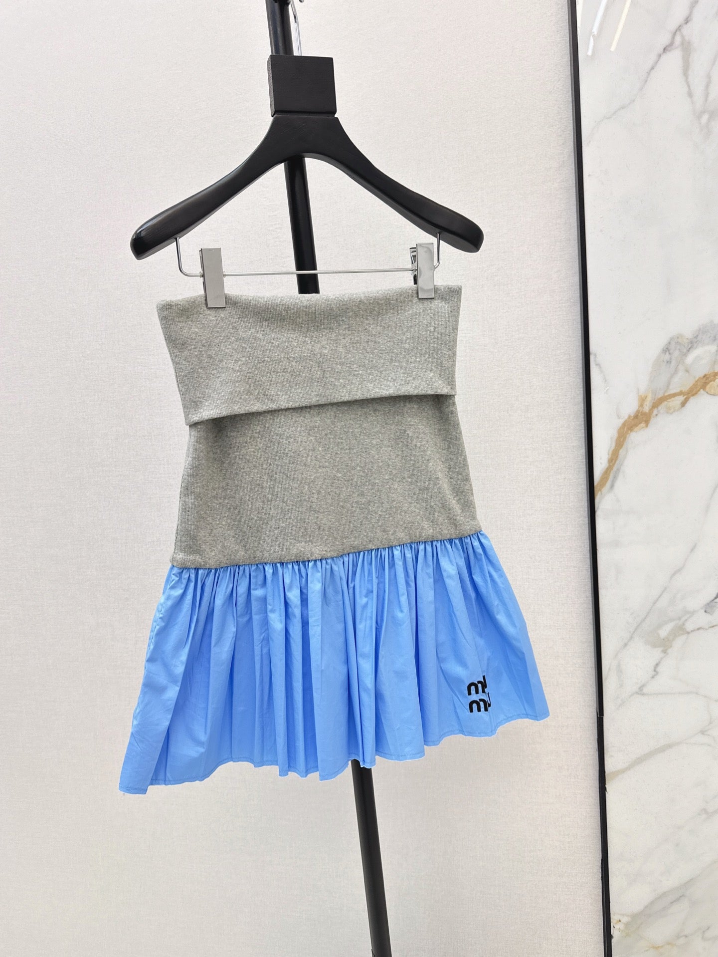 Miu 25ss tube top dress