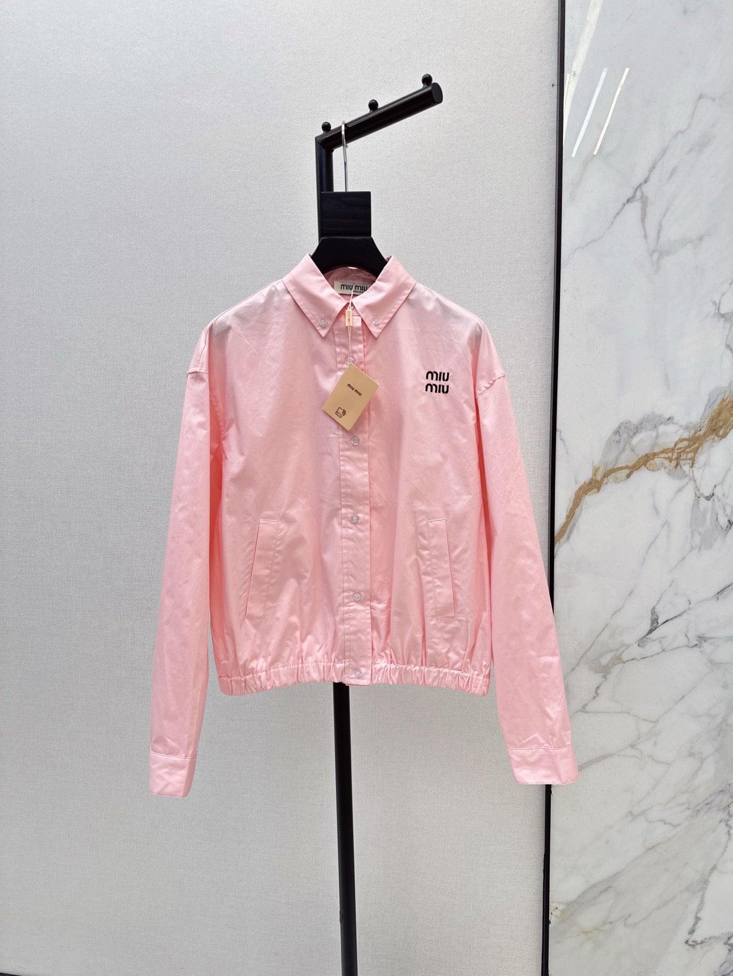 Miu 25ss embroidered jacket
