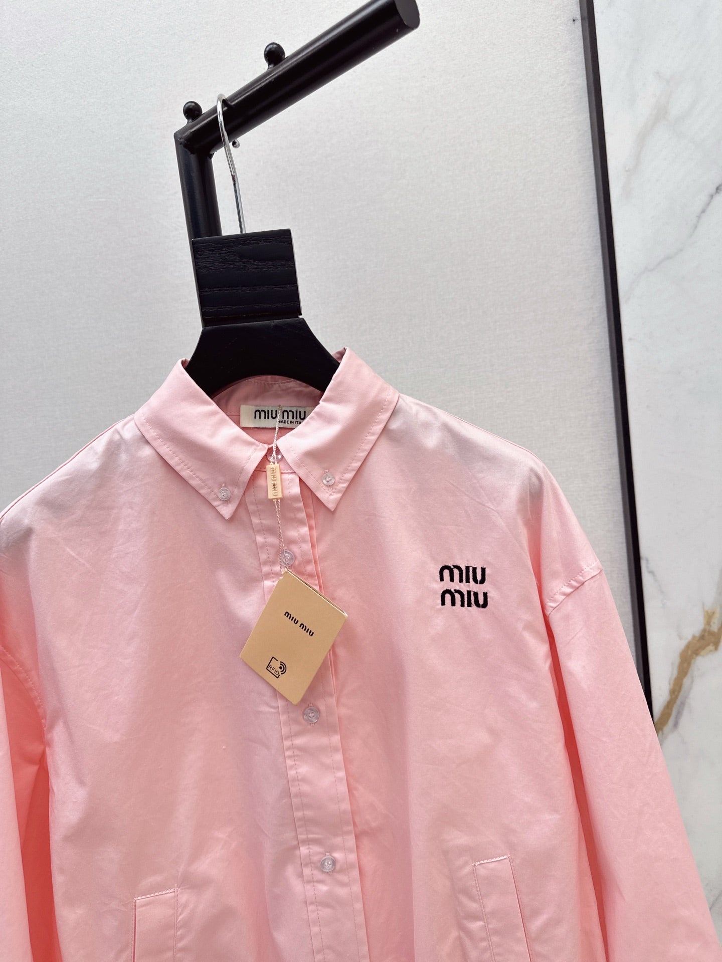 Miu 25ss embroidered jacket