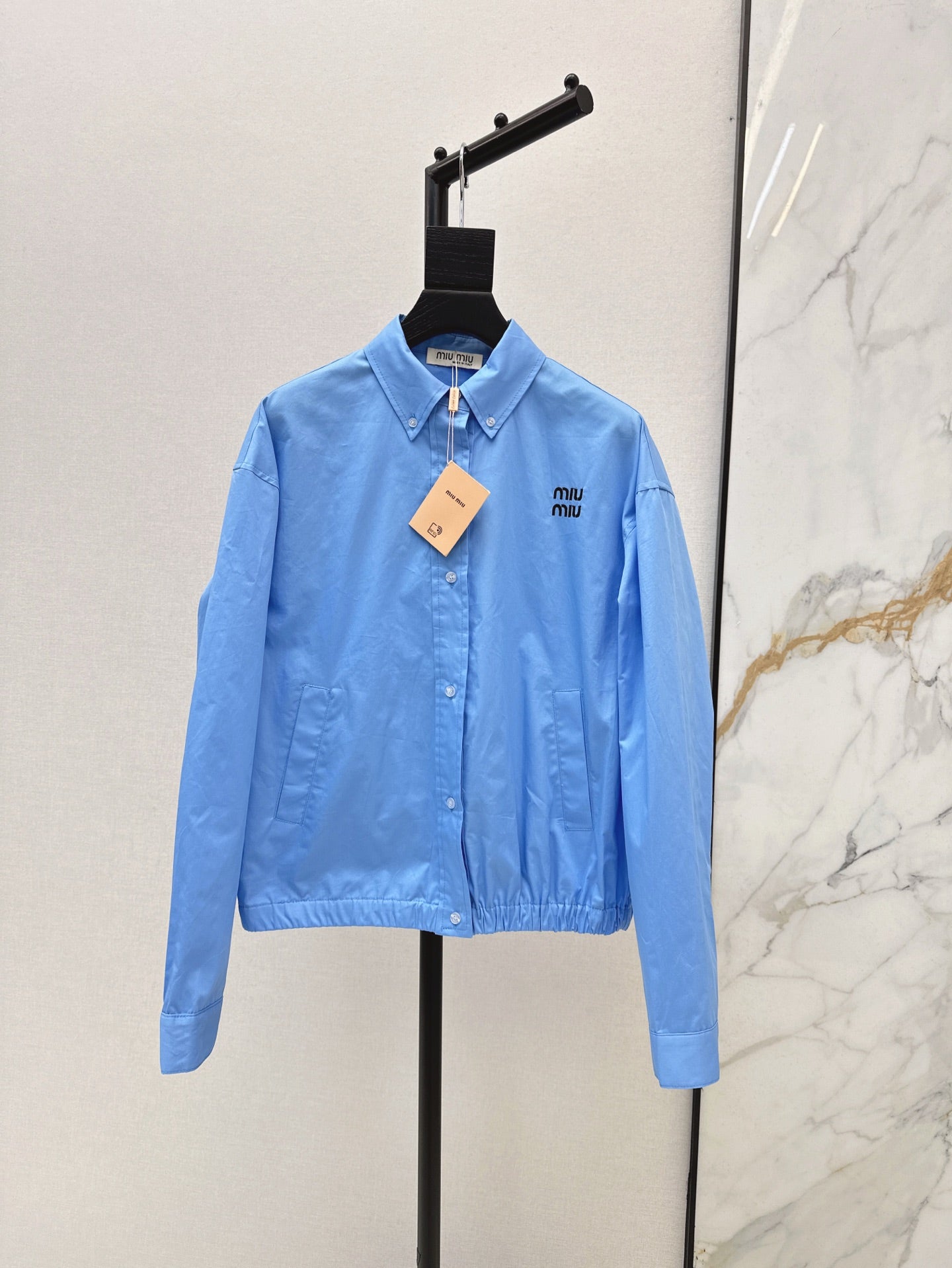 Miu 25ss embroidered jacket