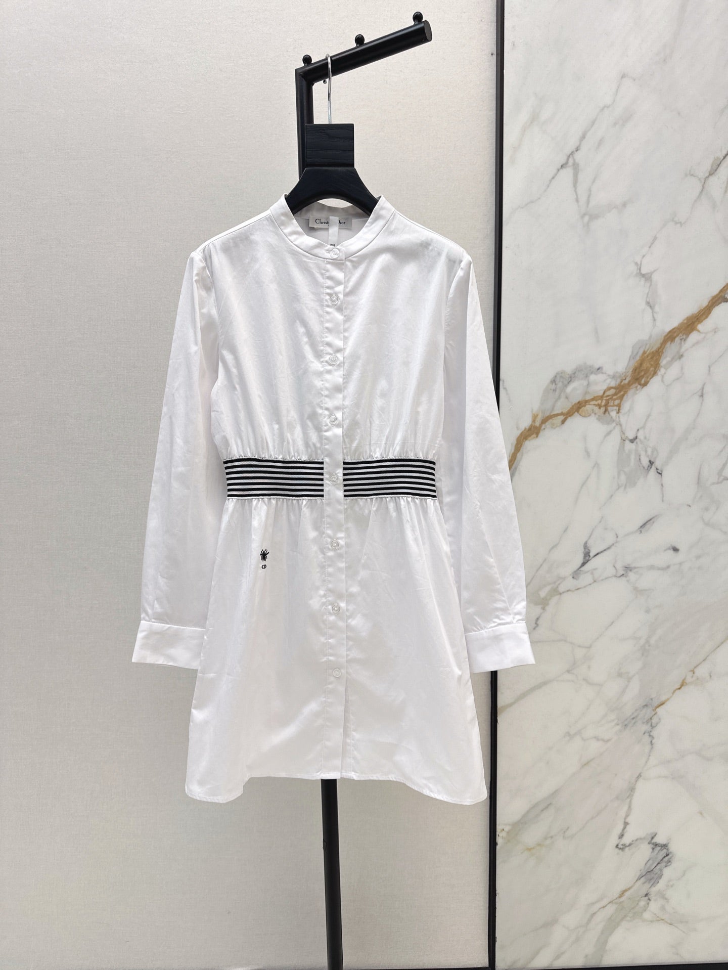 Dio 25ss webbing shirt dress