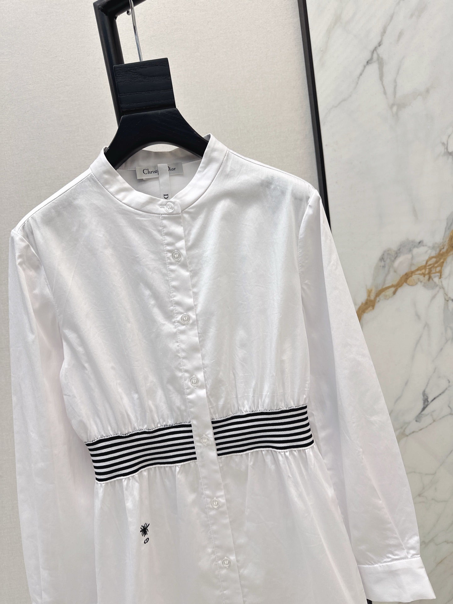 Dio 25ss webbing shirt dress