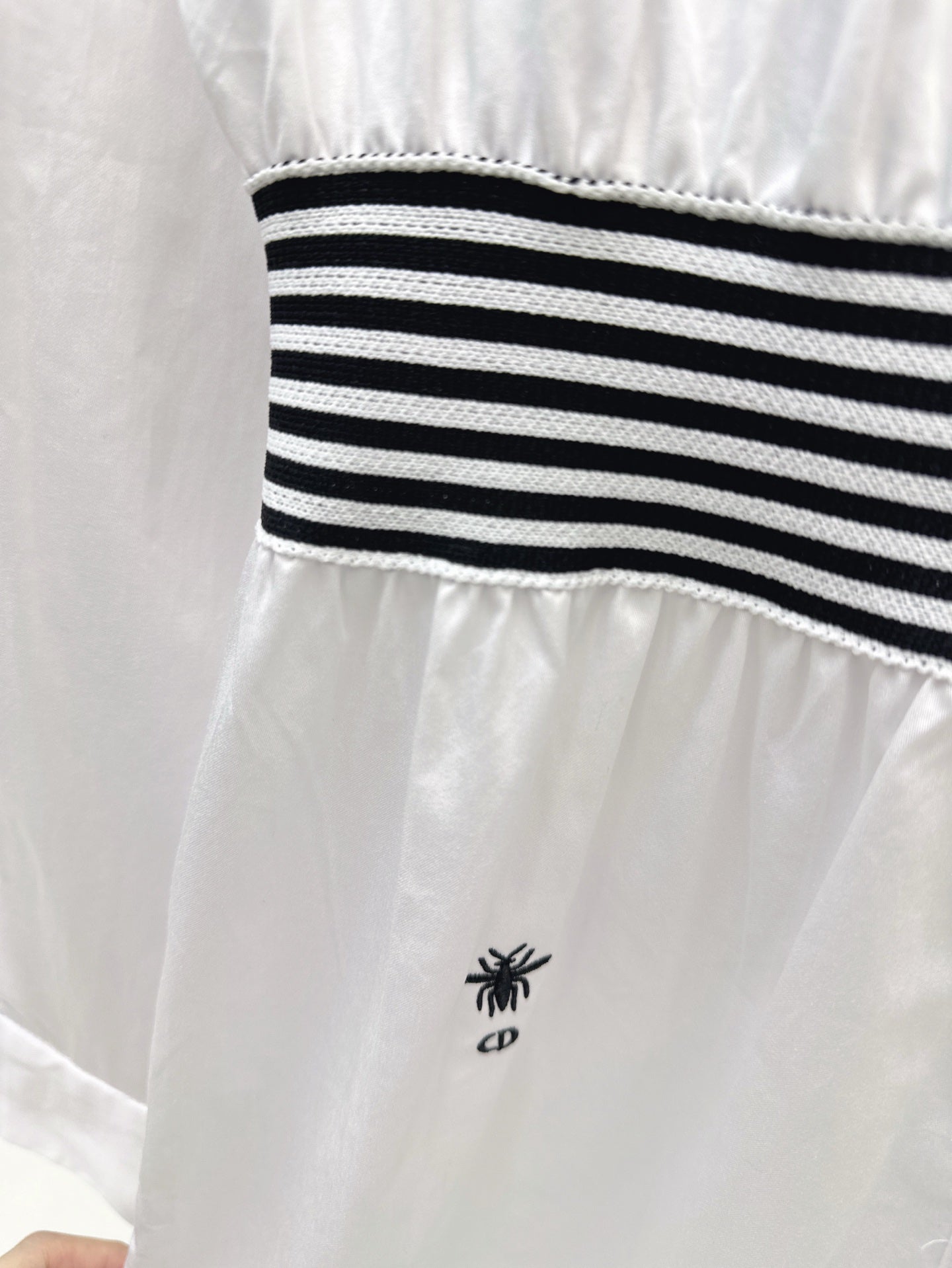Dio 25ss webbing shirt dress